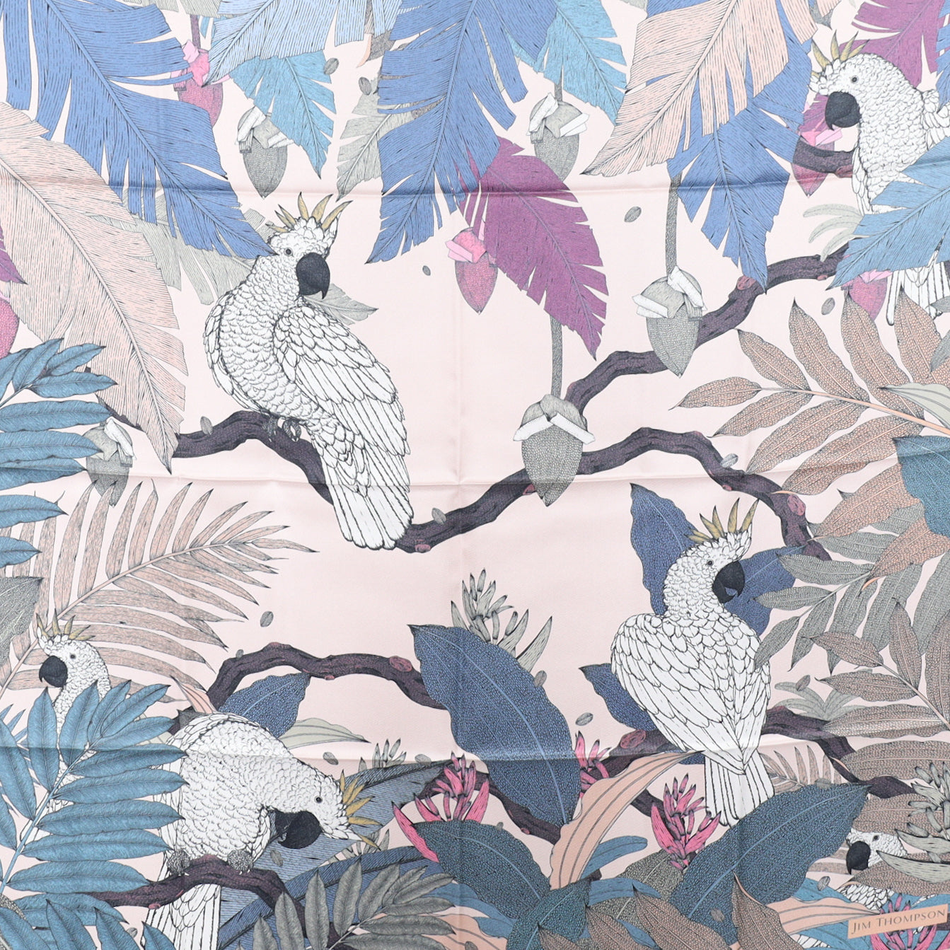 Boxed New Jim Thompson Silk Scarf