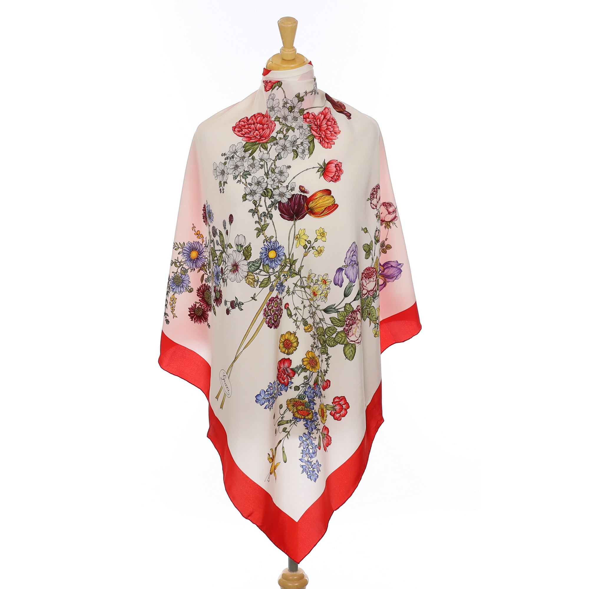 Vintage Gucci Silk Scarf