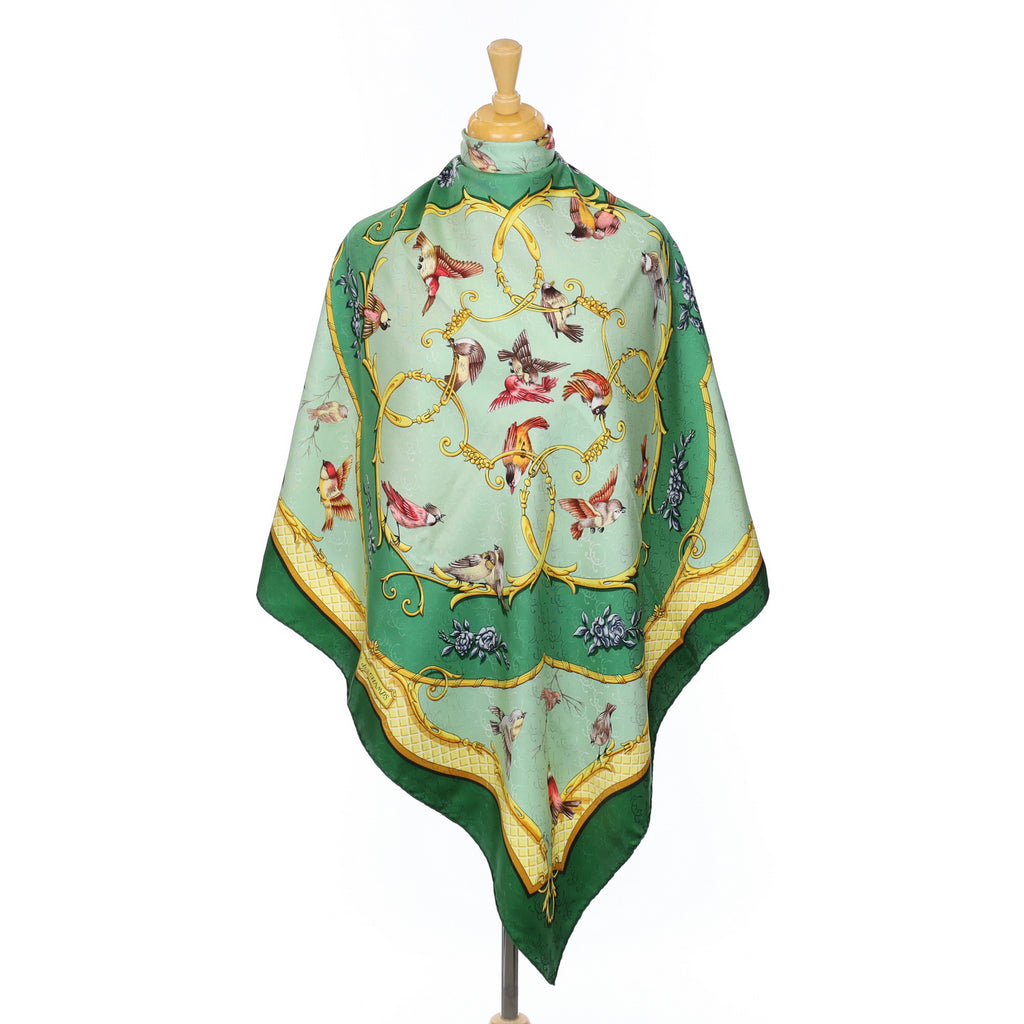 Hermès La Clé des Champs Silk Scarf