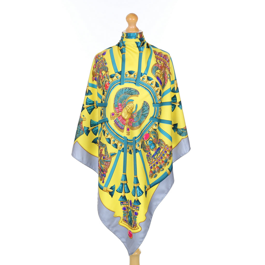 Hermès Égypte Silk Scarf