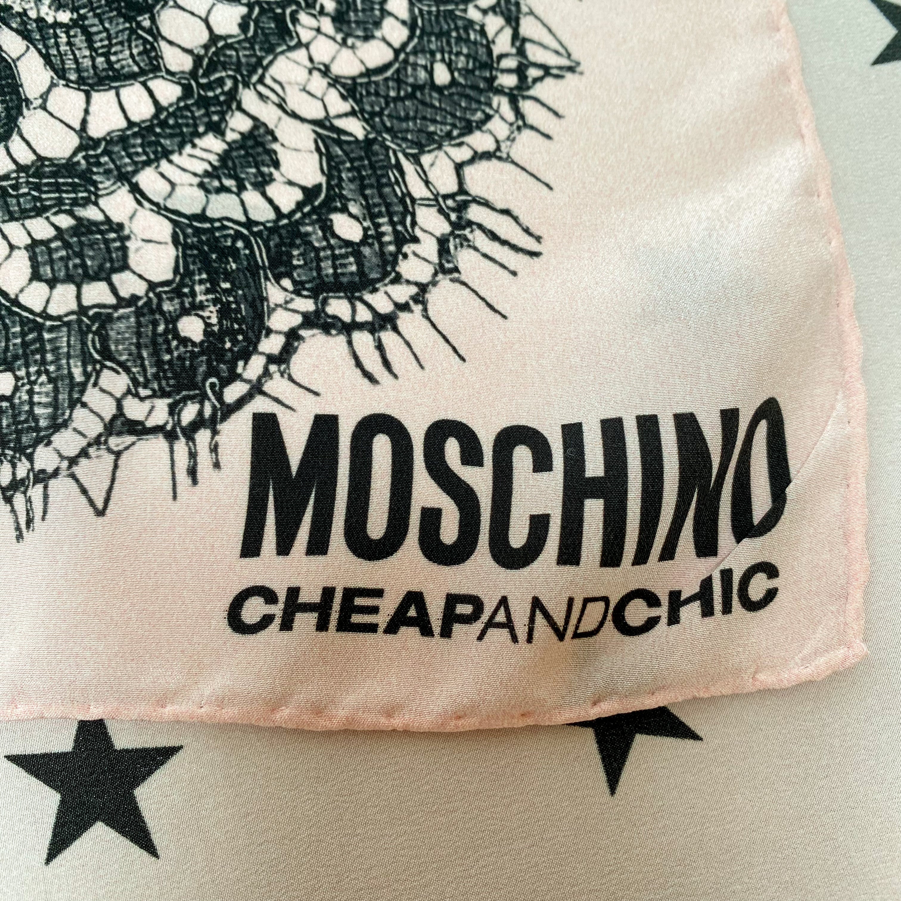 Modern Moschino Silk Scarf