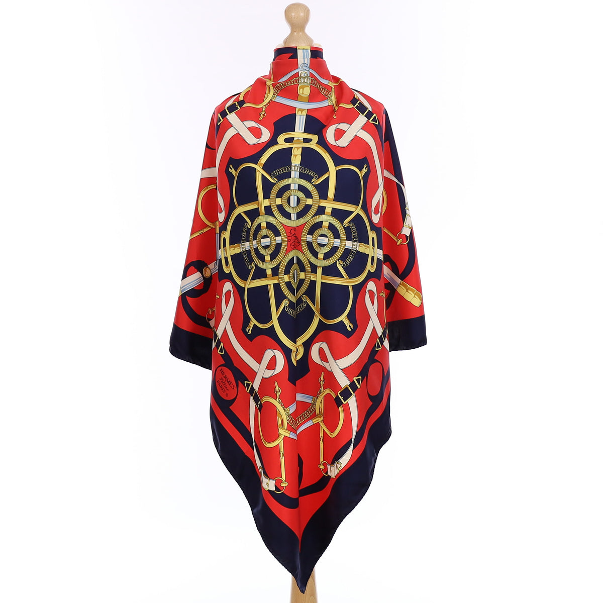Hermès Eperon d’Or Silk Scarf