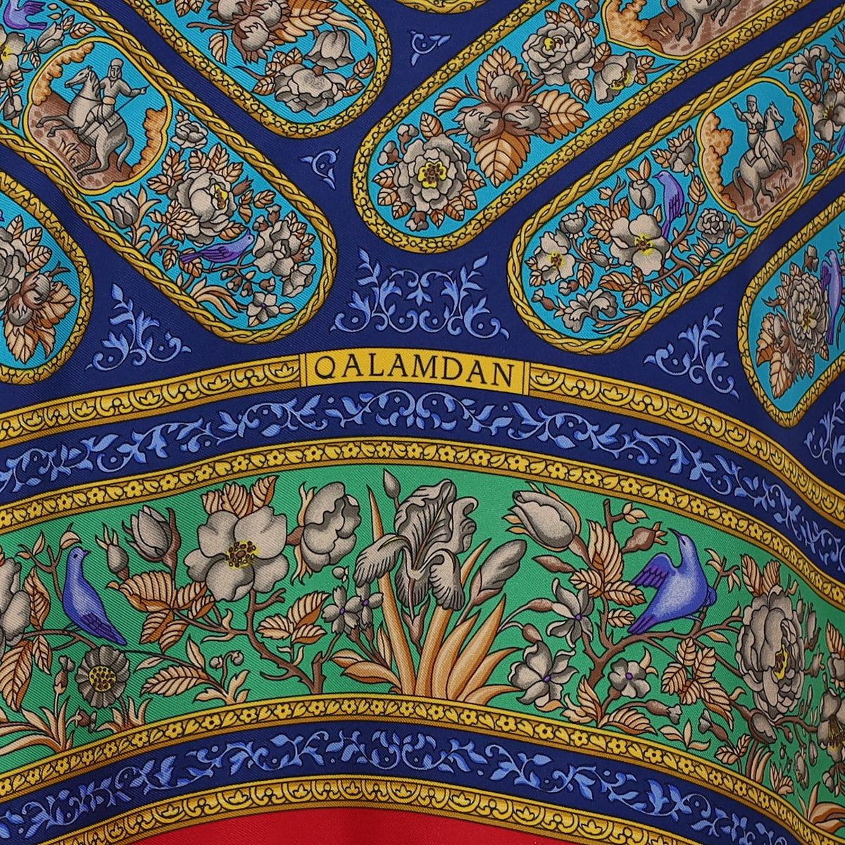 Hermès Qalamdan Silk Scarf Quite Rare