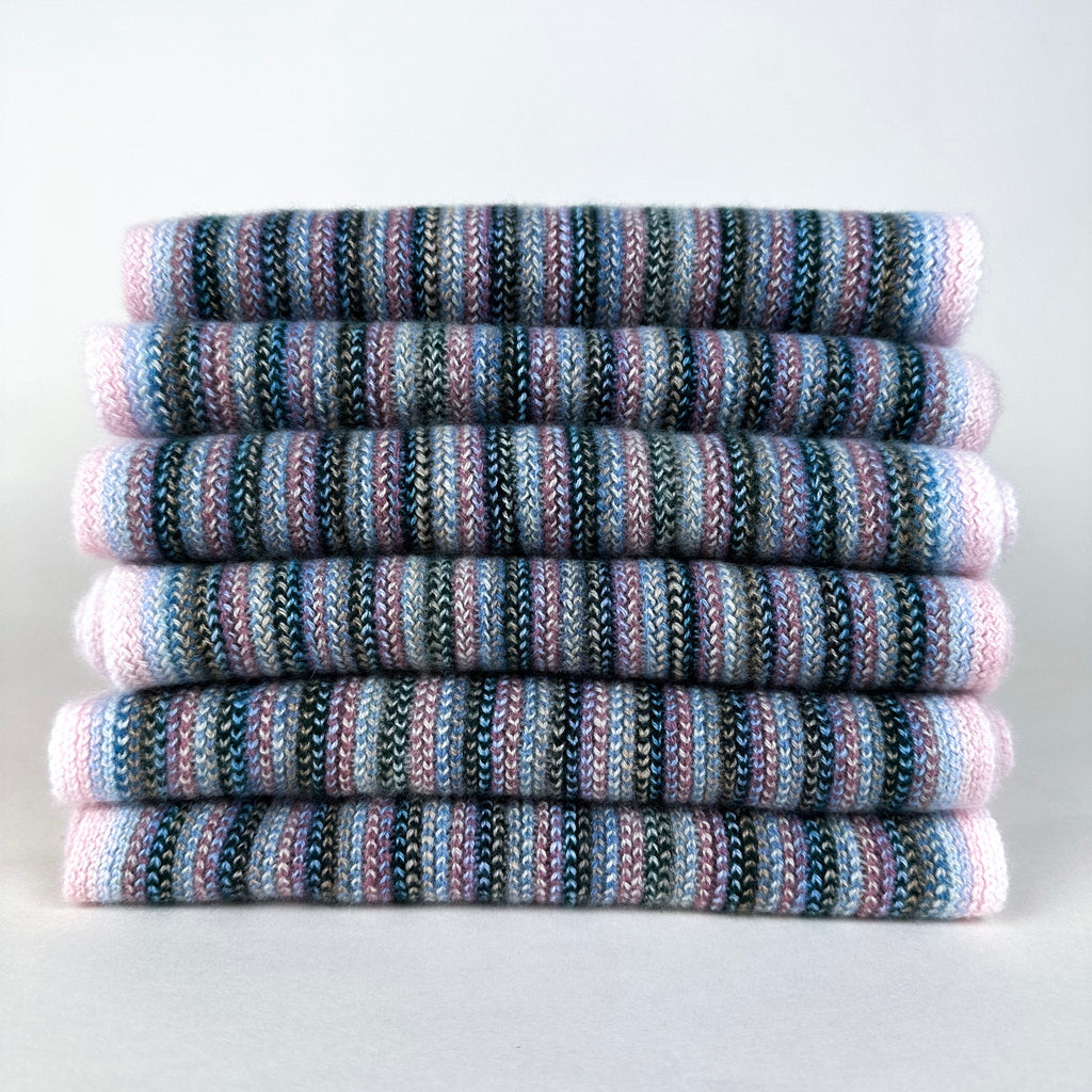 Brand New Multicoloured Pink Striped Scottish Scarf