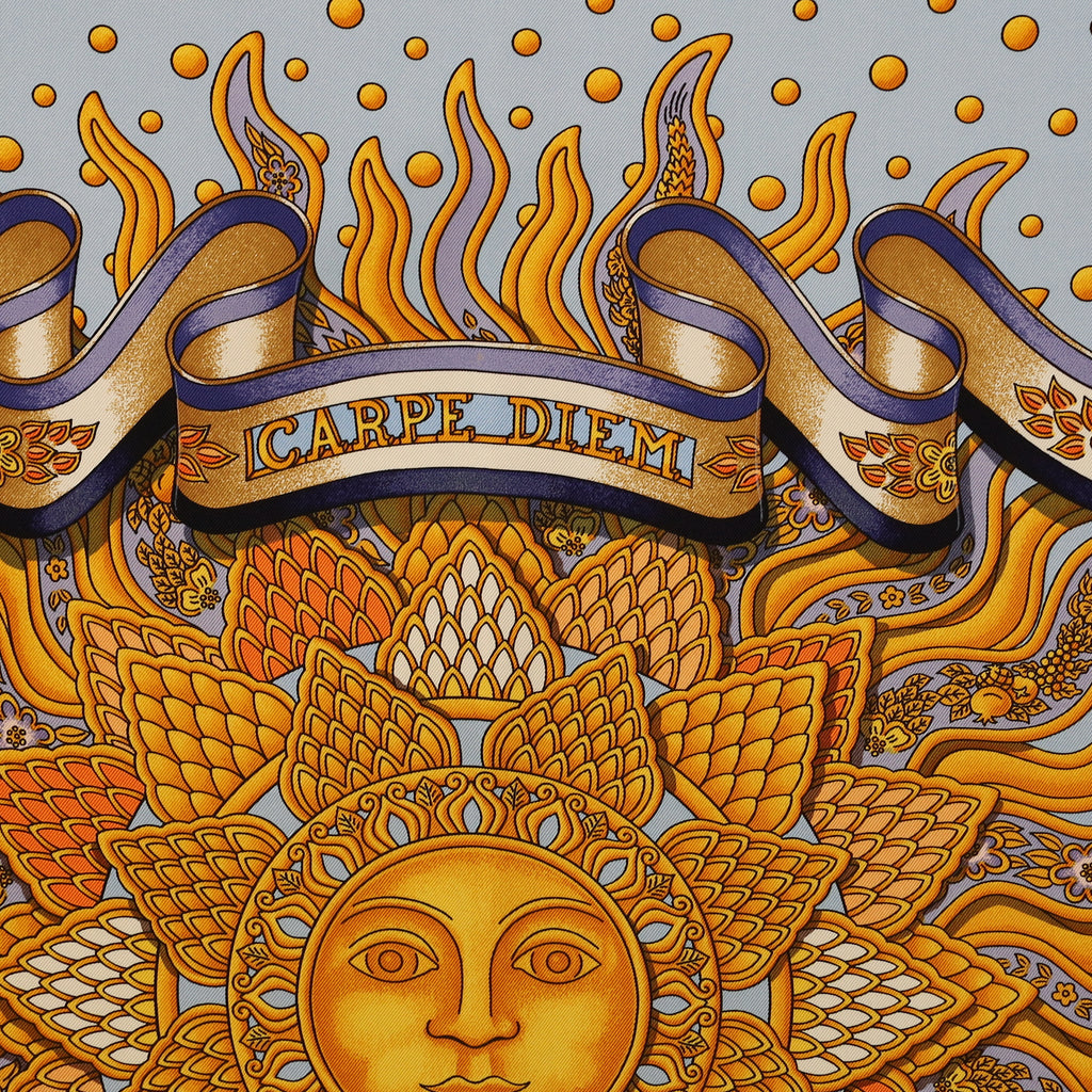 Hermès Carpe Diem Silk Scarf