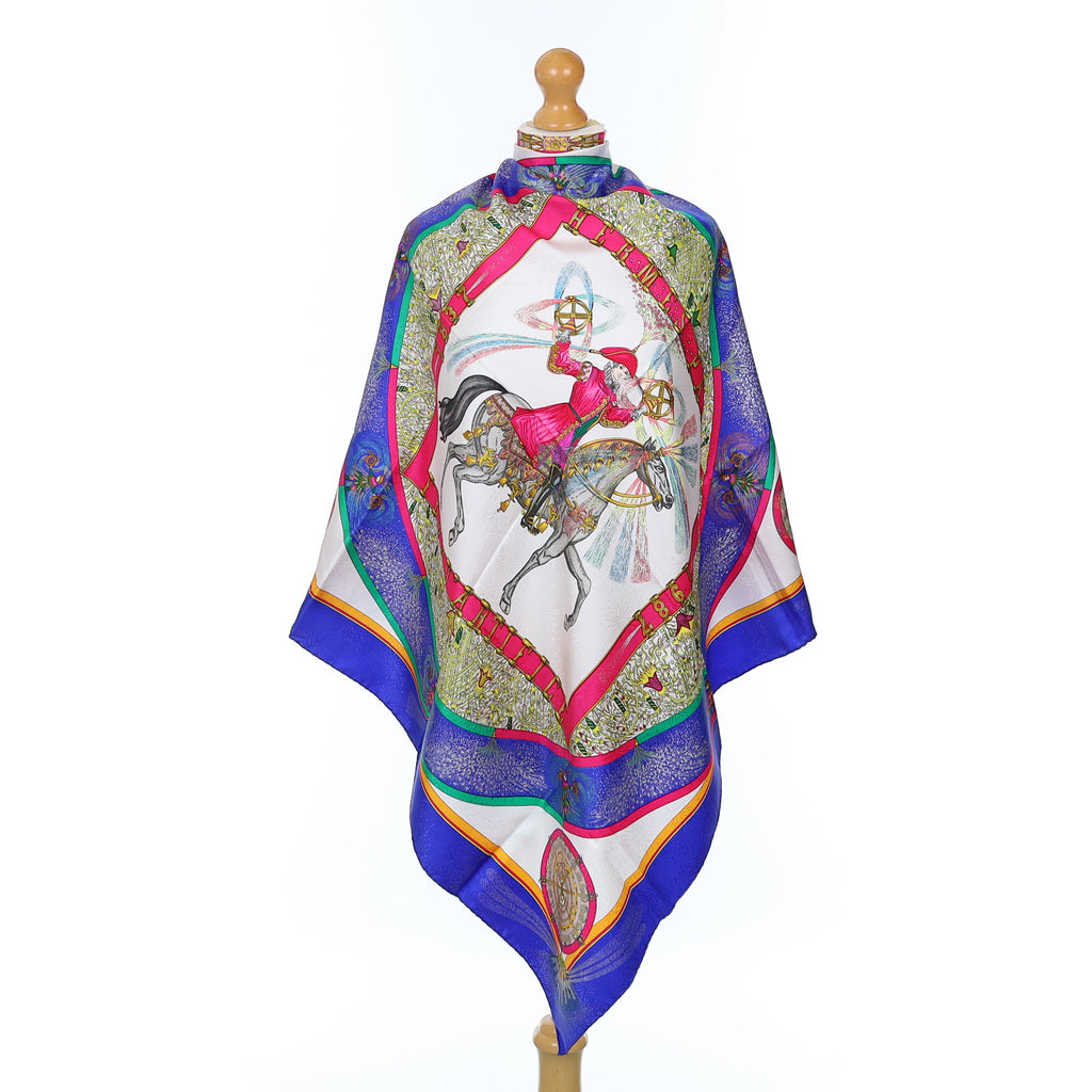 Brand New Boxed Hermes Feux D’ artifice Silk Scarf