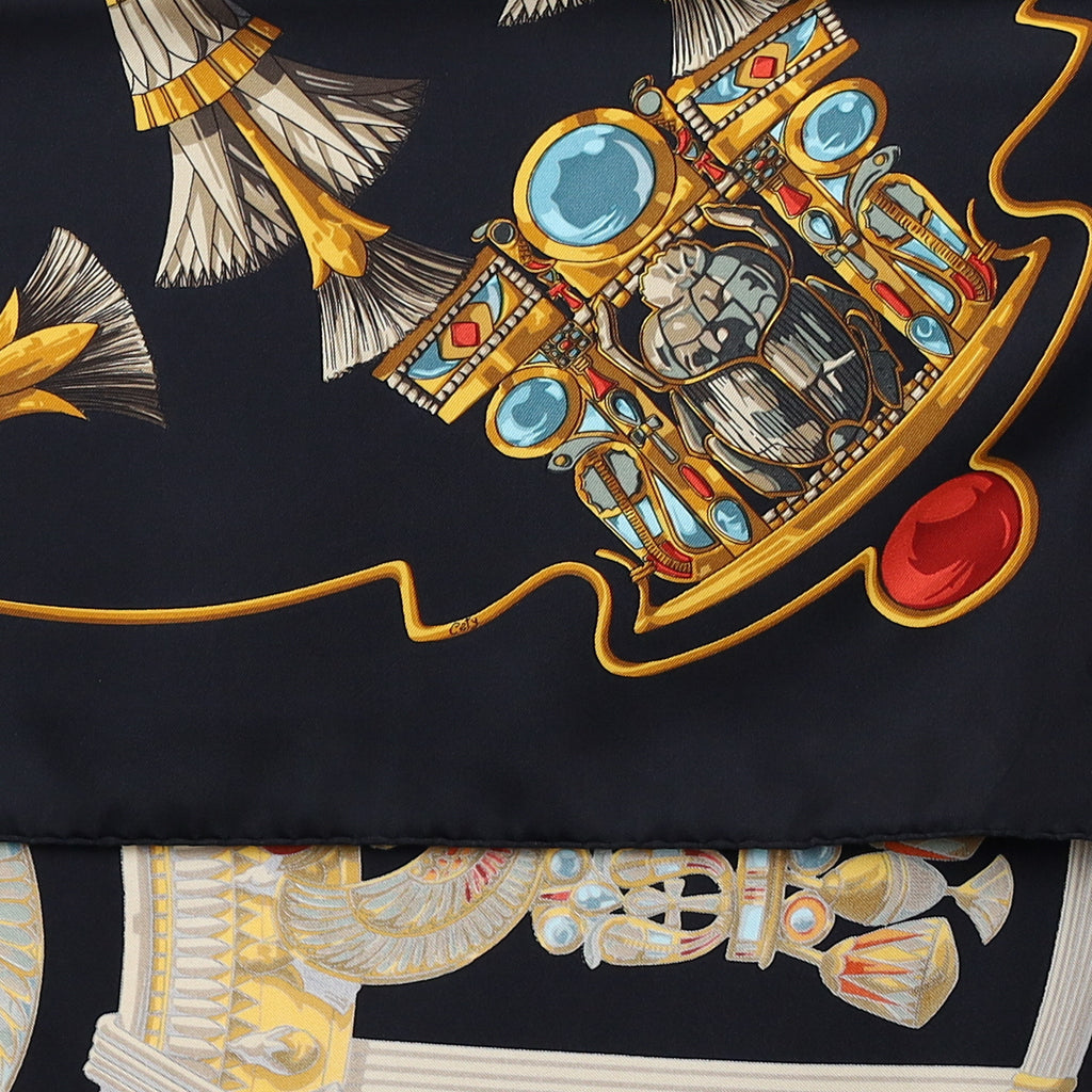 Hermès Égypte Silk Scarf
