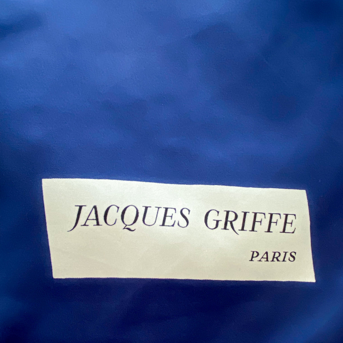 70’s Jacques Griffe Abstract Silk Scarf