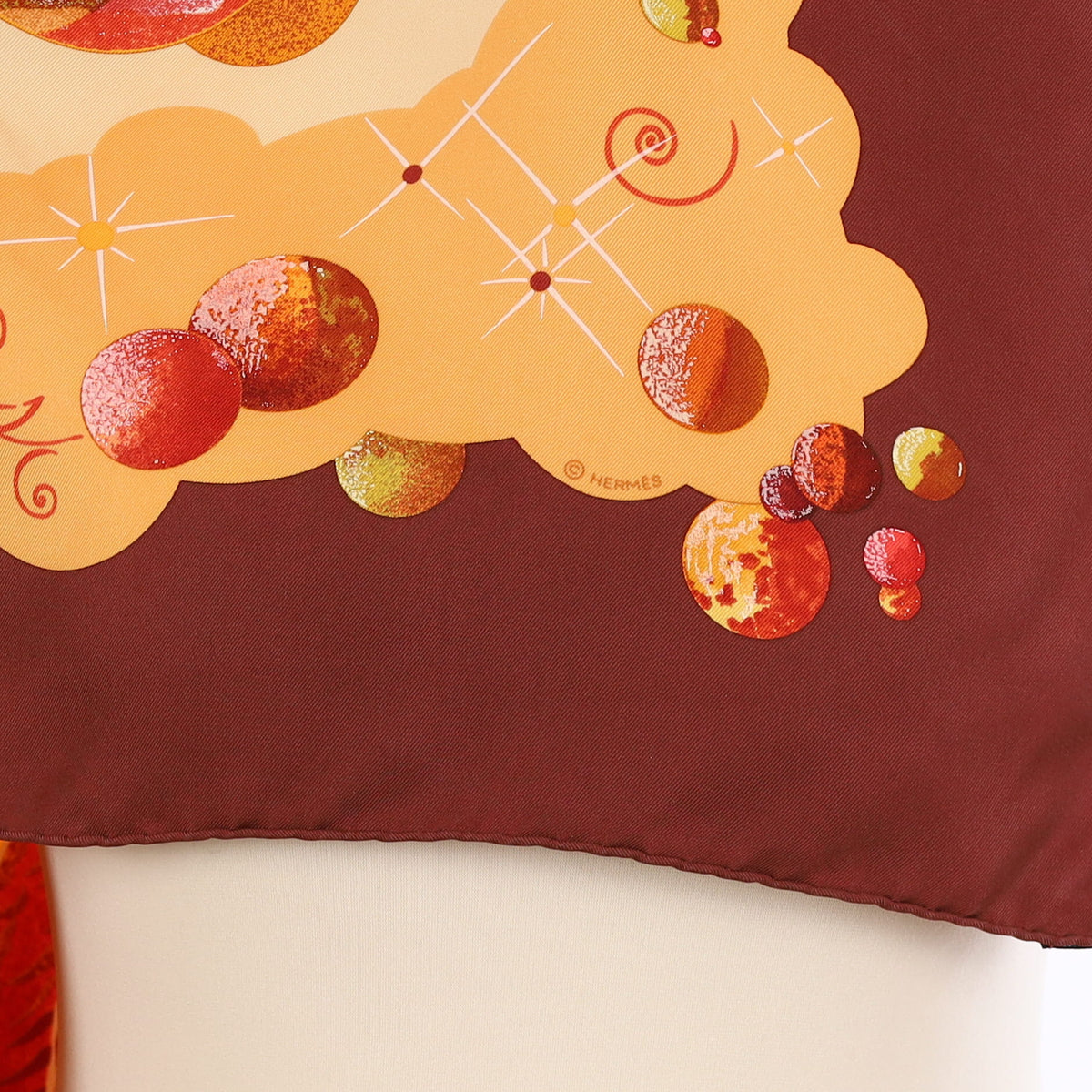 Hermès Aube Libre Comme L’Ange Silk Scarf