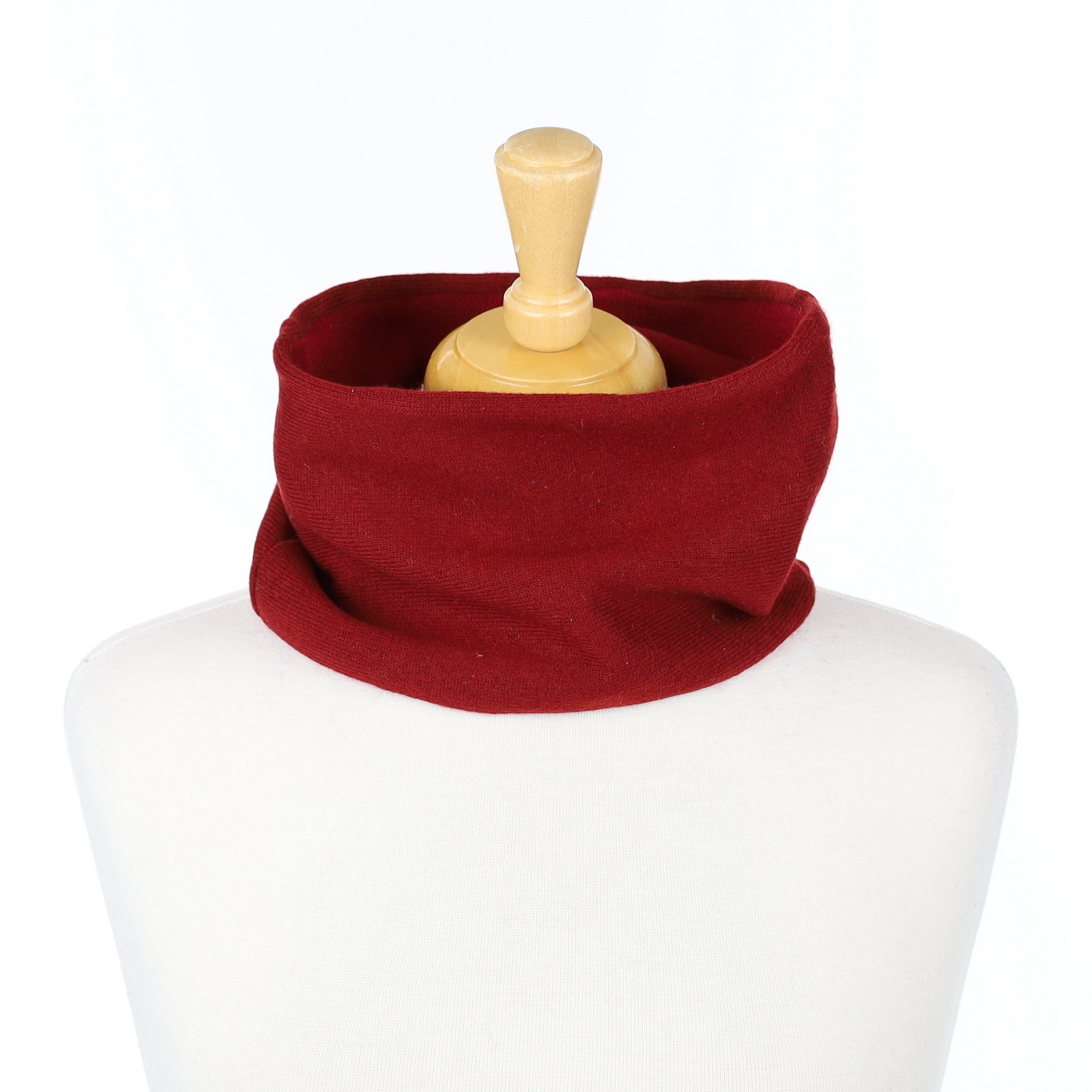 Burgundy Red Neck Warmer