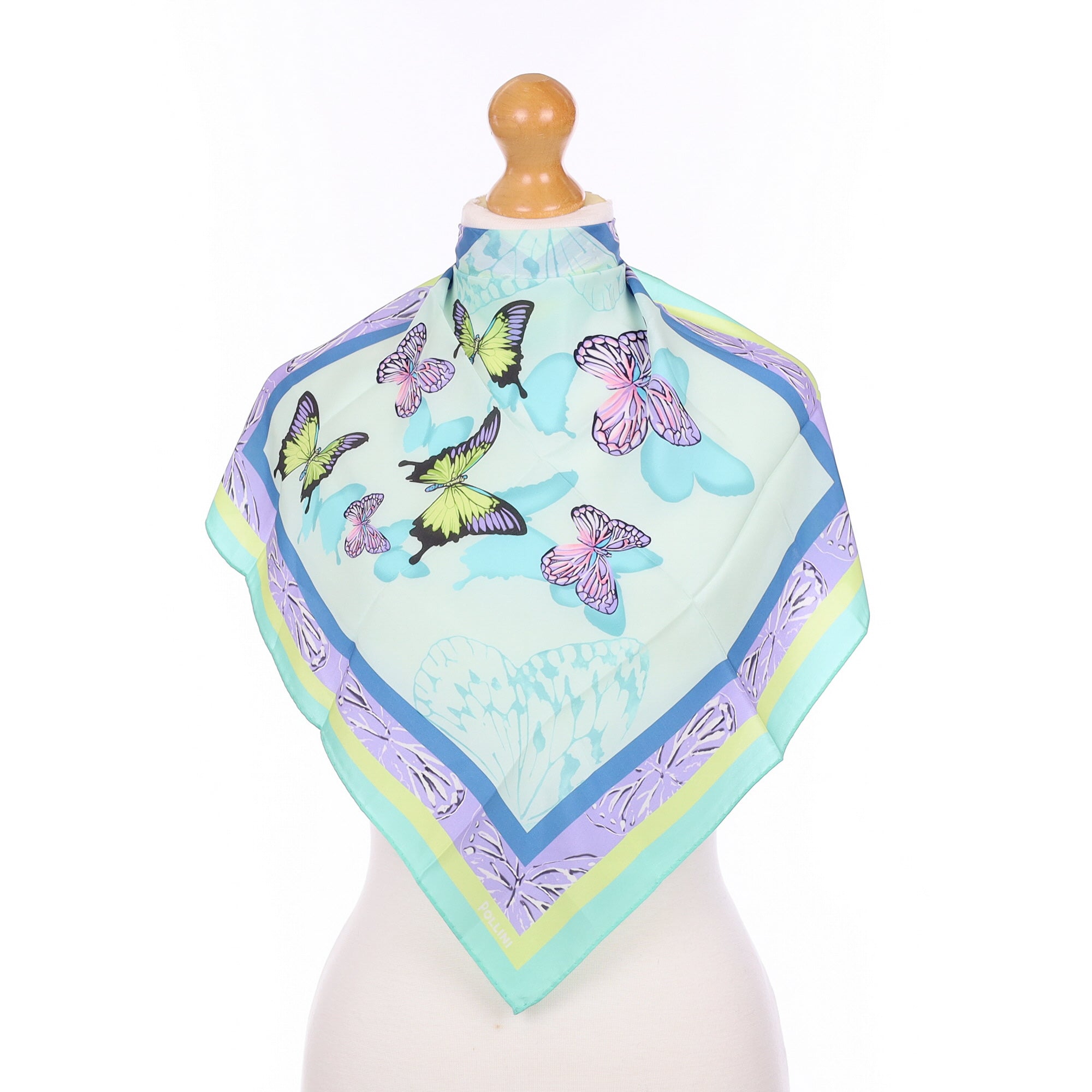 Pollini Chiffon Silk Scarf