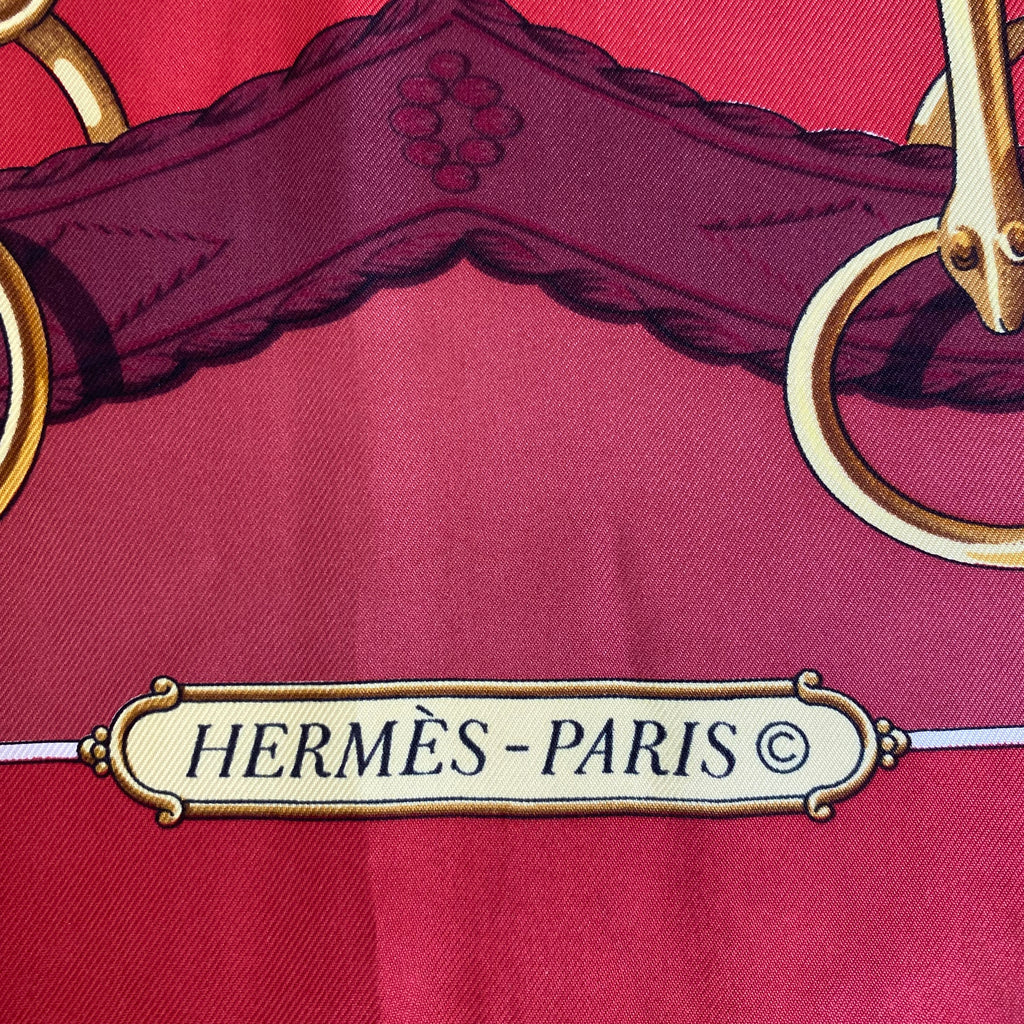 Hermès Lift Profilé Hermès Silk Scarf Quite Rare
