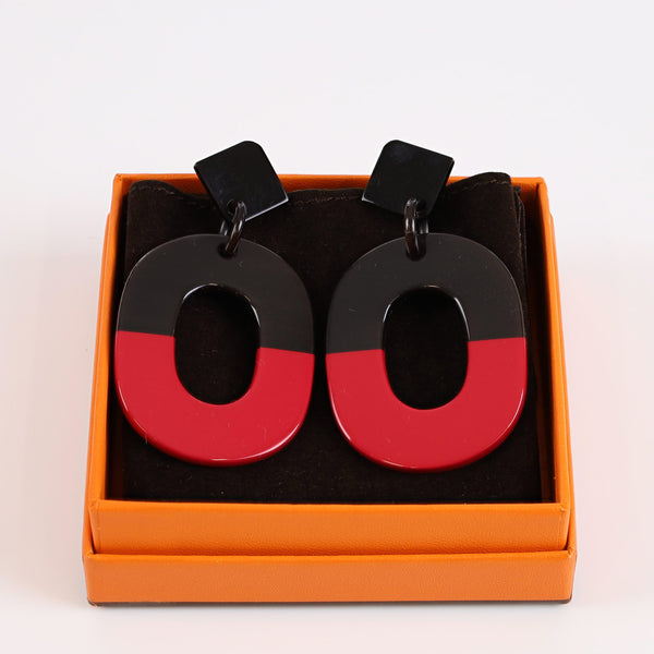 Pristine Boxed Hermès Isthme Earrings