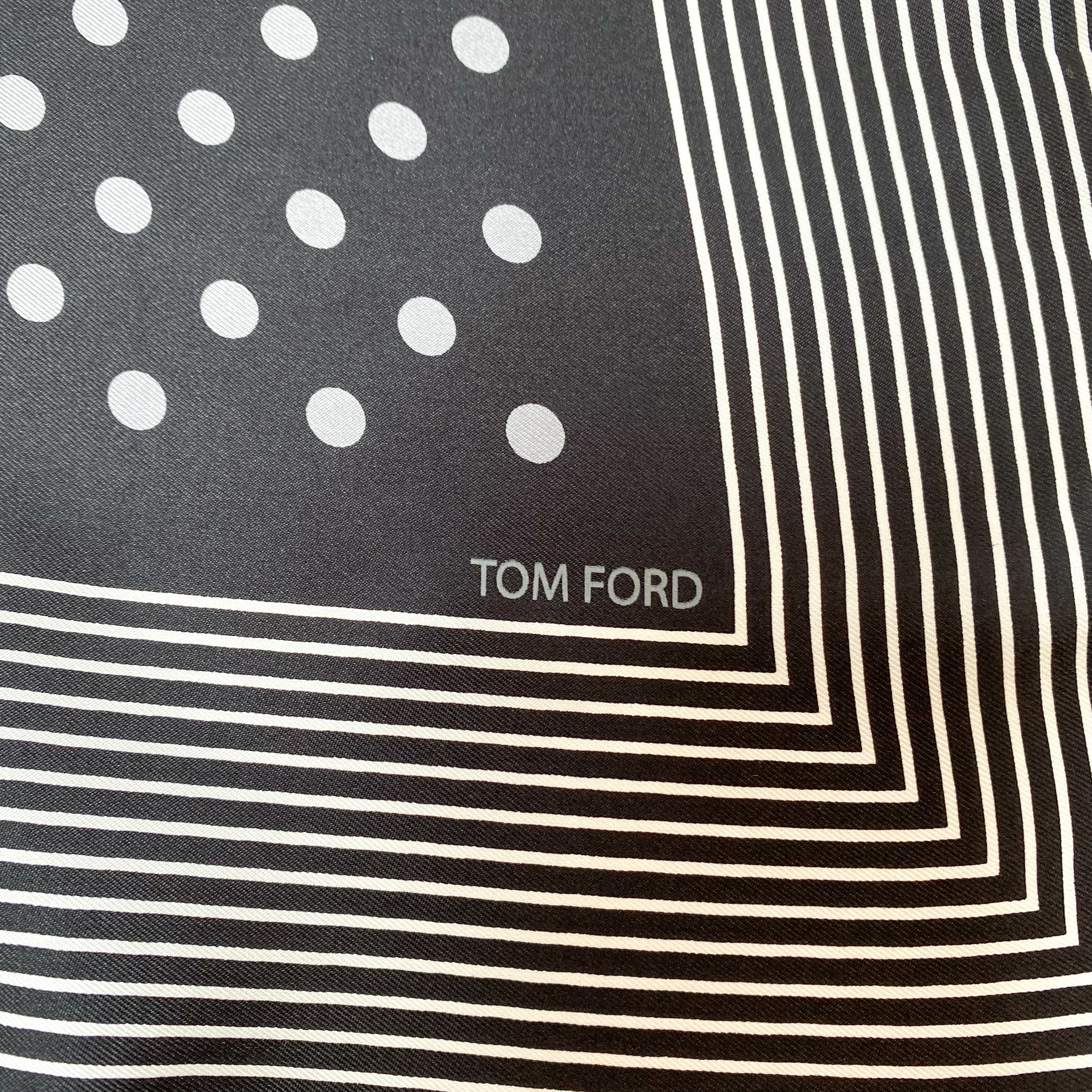 Immaculate Tom Ford Designer Silk Scarf