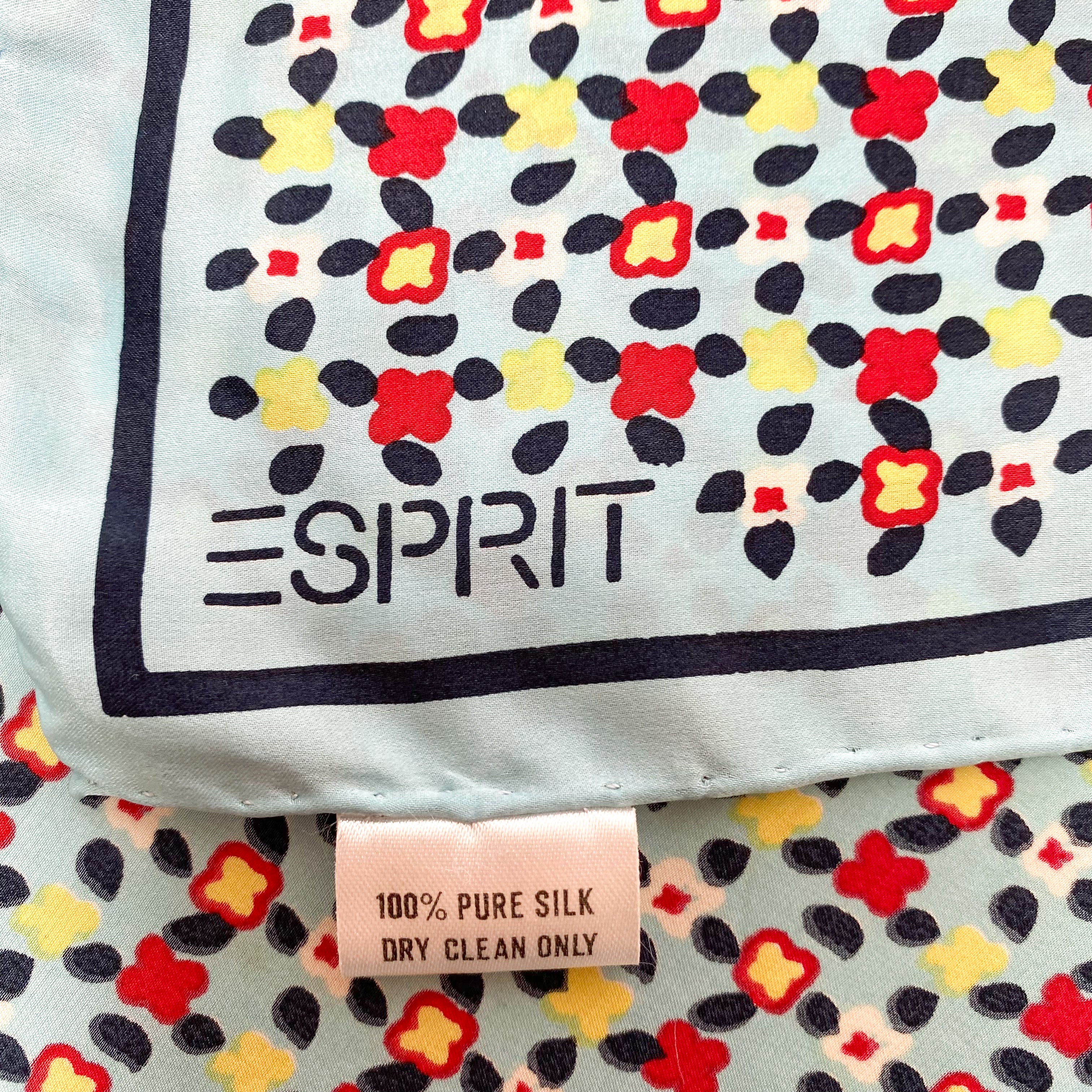 Espirit Floral Silk Scarf