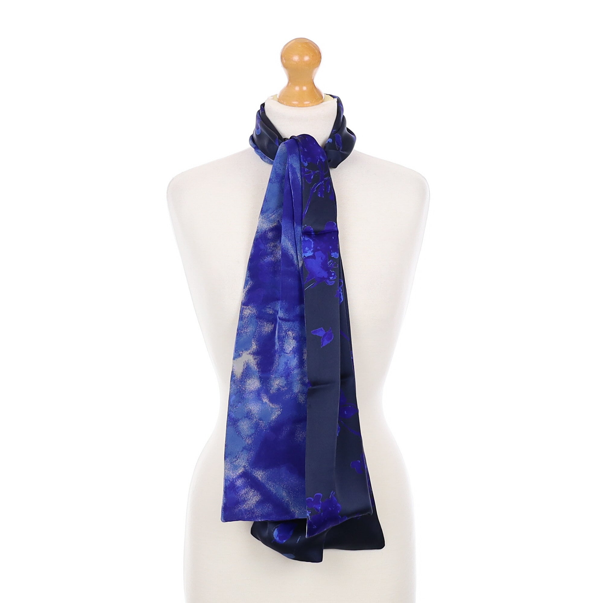 Brand New Cornelia James Reversible Silk Scarf