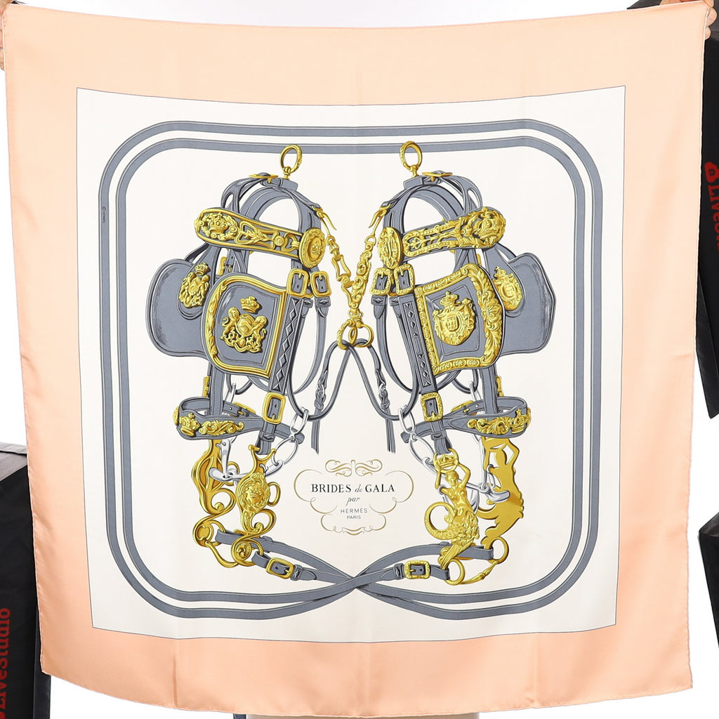 Hermès Brides De Gala Silk Scarf