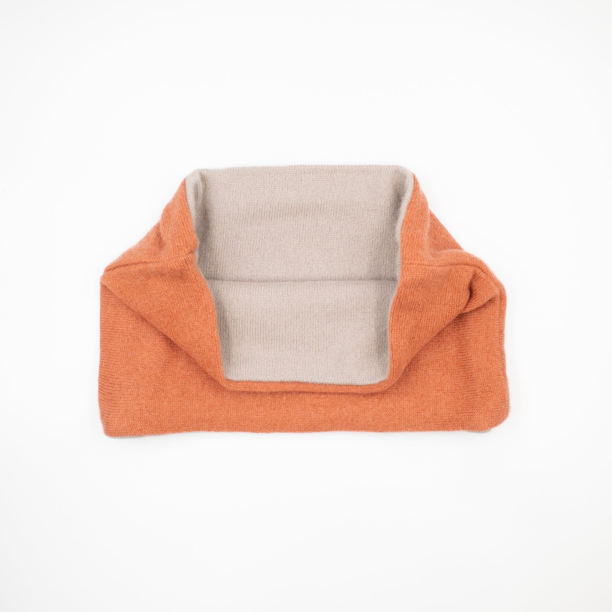 Men’s Terracotta and Clay Neck Warmer