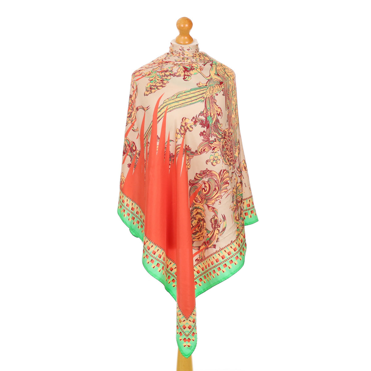 Immaculate Matthew Williamson Abstract Silk Scarf