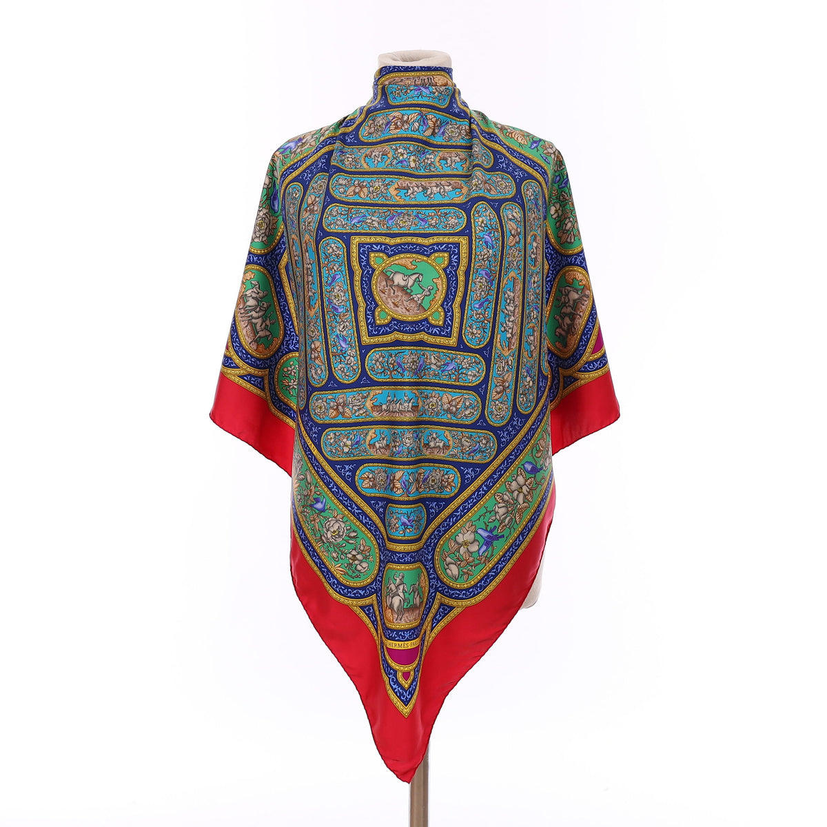 Hermès Qalamdan Silk Scarf Quite Rare