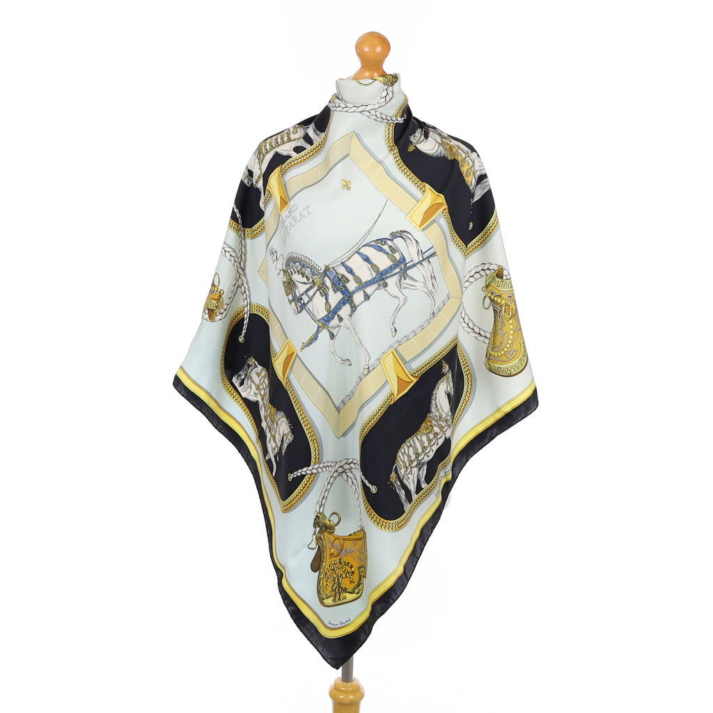Hermès Grand Apparat Vintage Silk Scarf