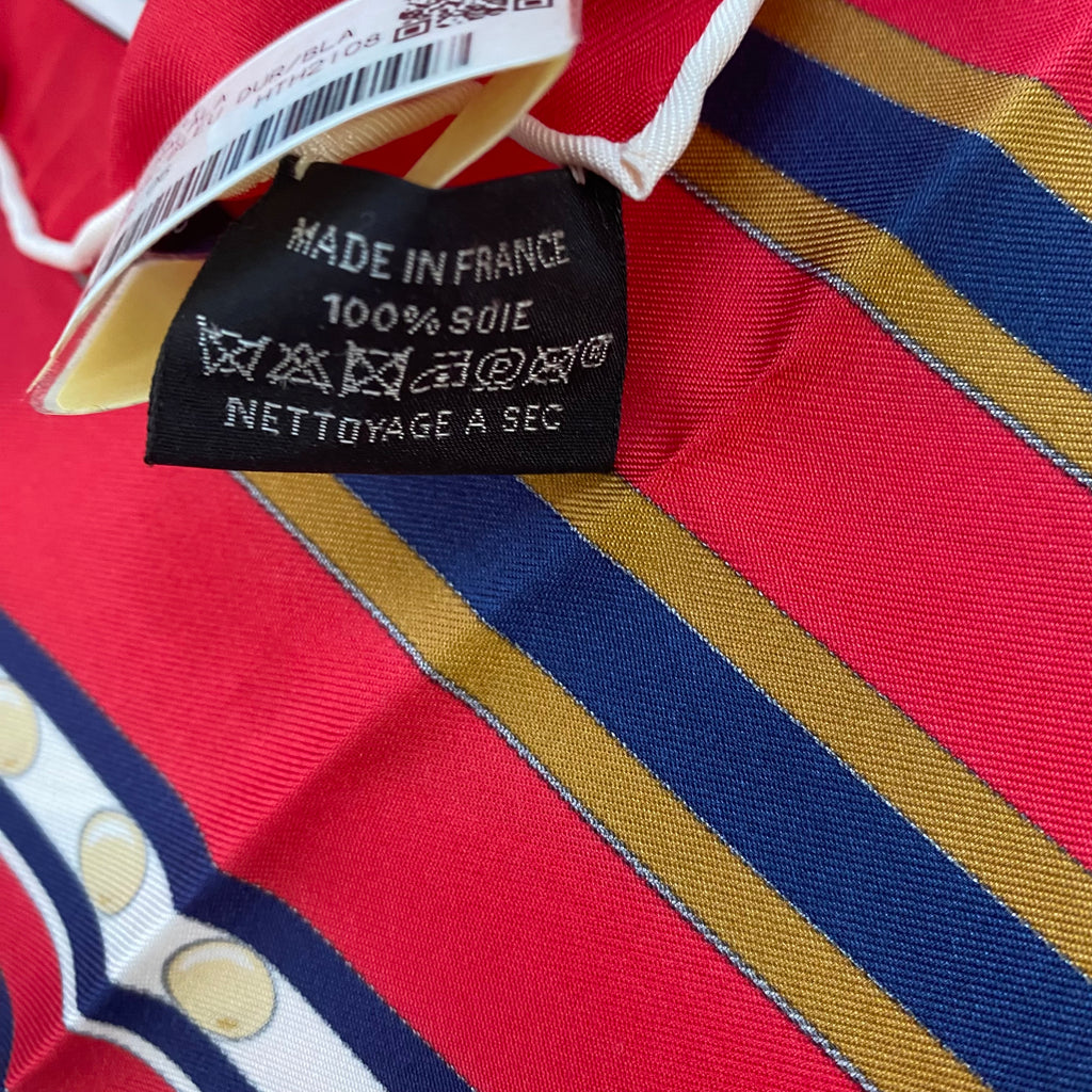 Brand New Boxed Hermès Grand Tralala Silk Scarf