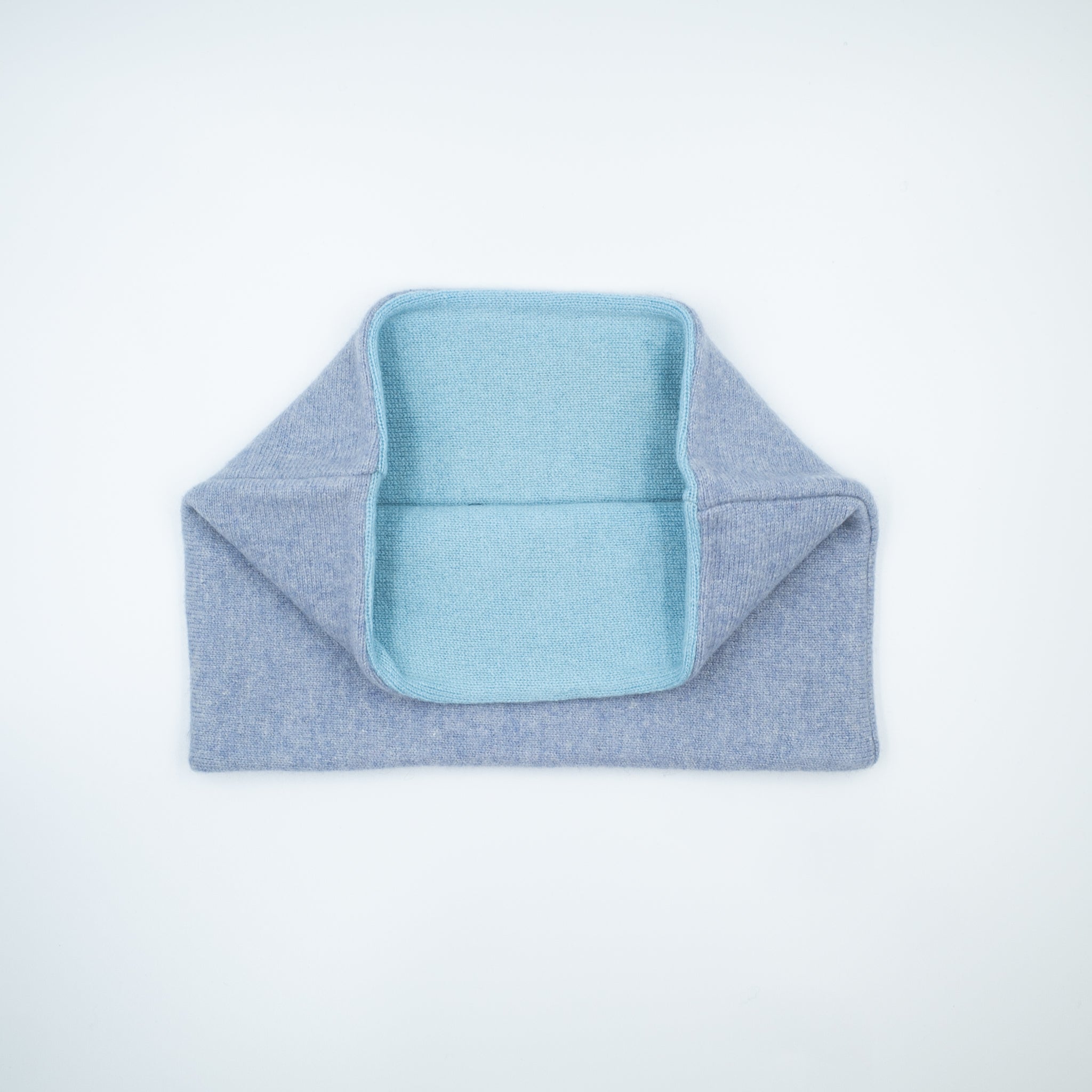 Sky Blue and Aqua Neck Warmer