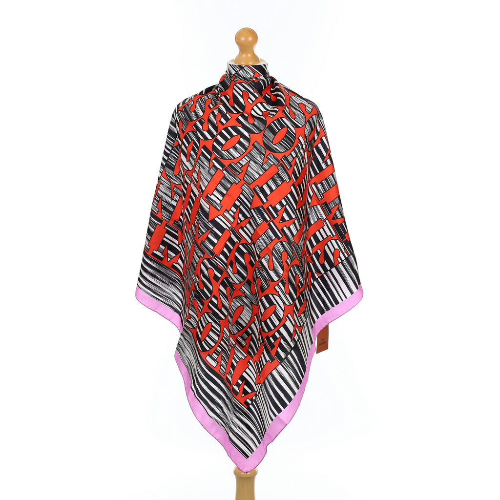 Brand New Missoni Slogan Silk Scarf
