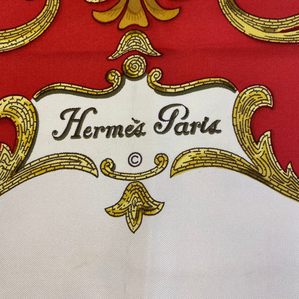 Hermès Cheval Turc Silk Scarf