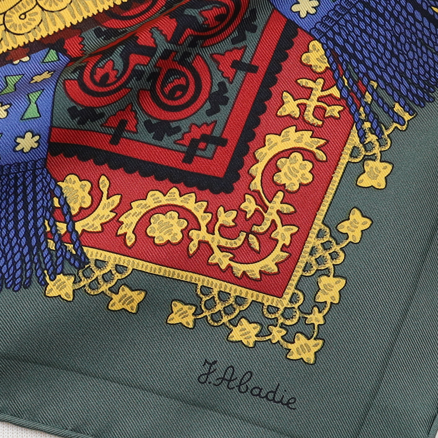 Brand New Boxed Hermès Brins D’or Silk Scarf