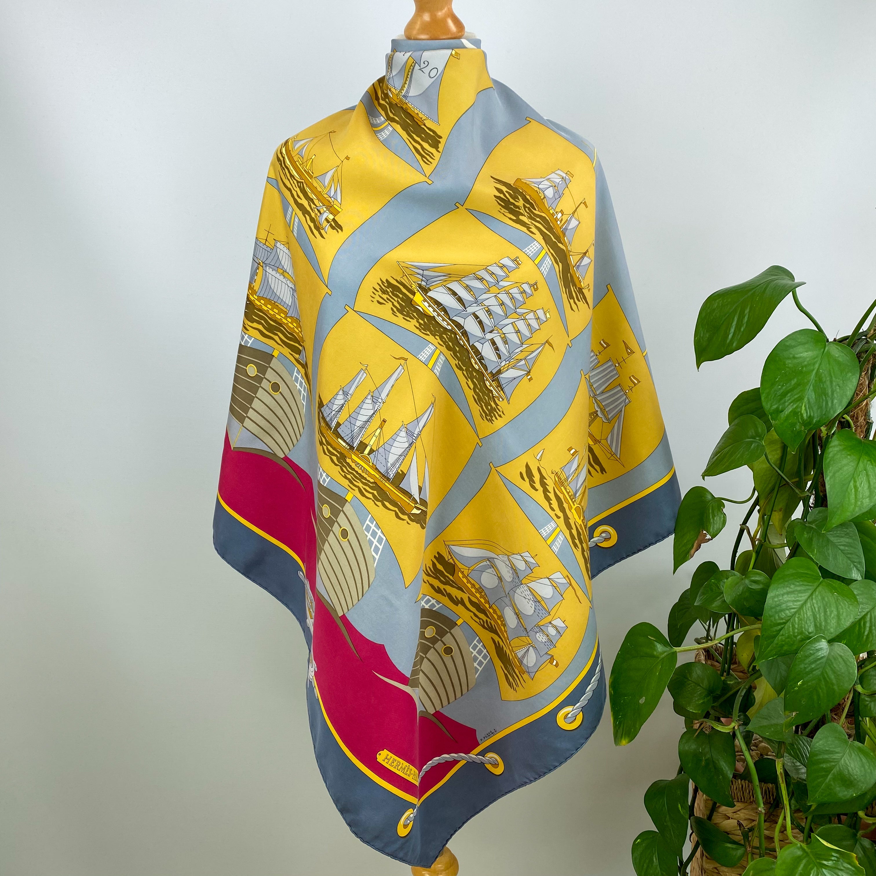 Hermès Grand Largue Silk Scarf