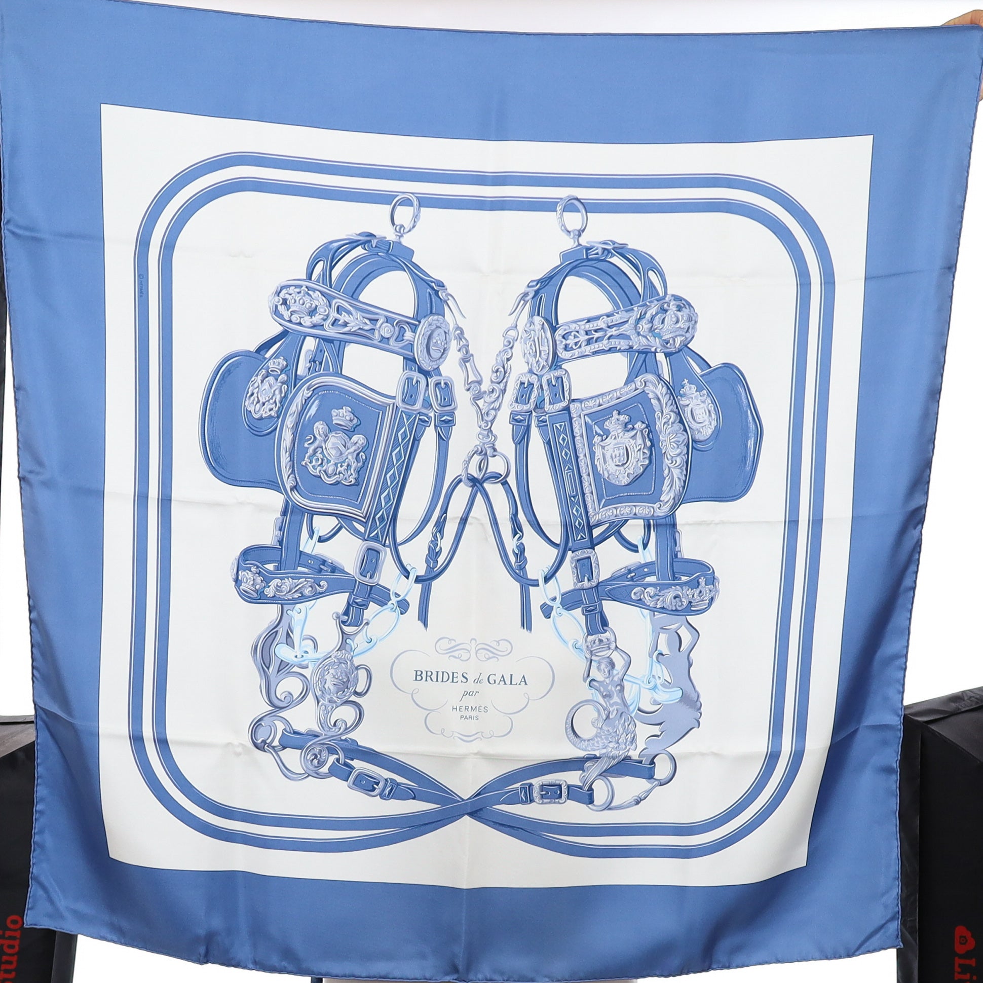 Hermès Boxed Brides de Gala Silk Scarf