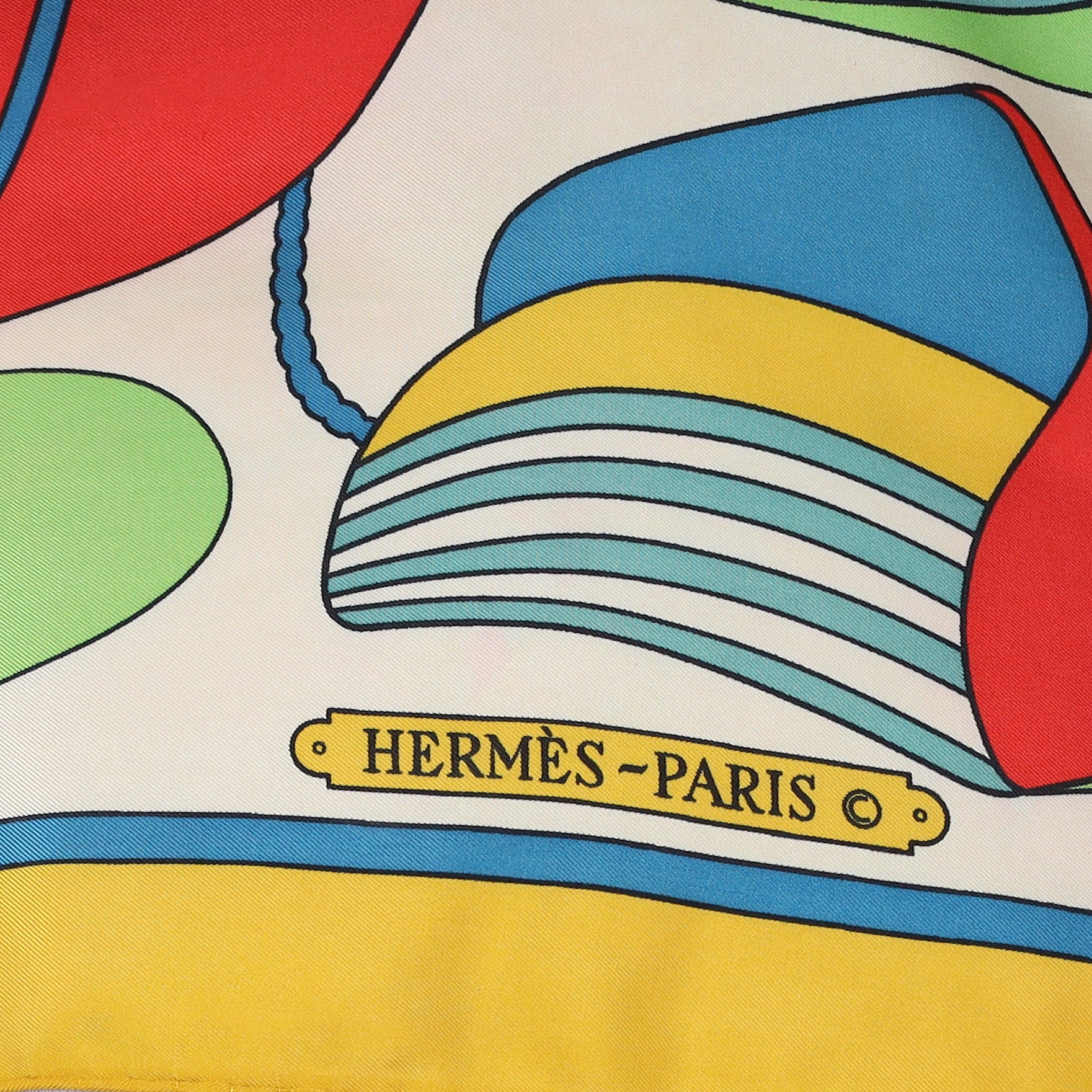 Hermès Thalassa Silk Scarf Quite Rare