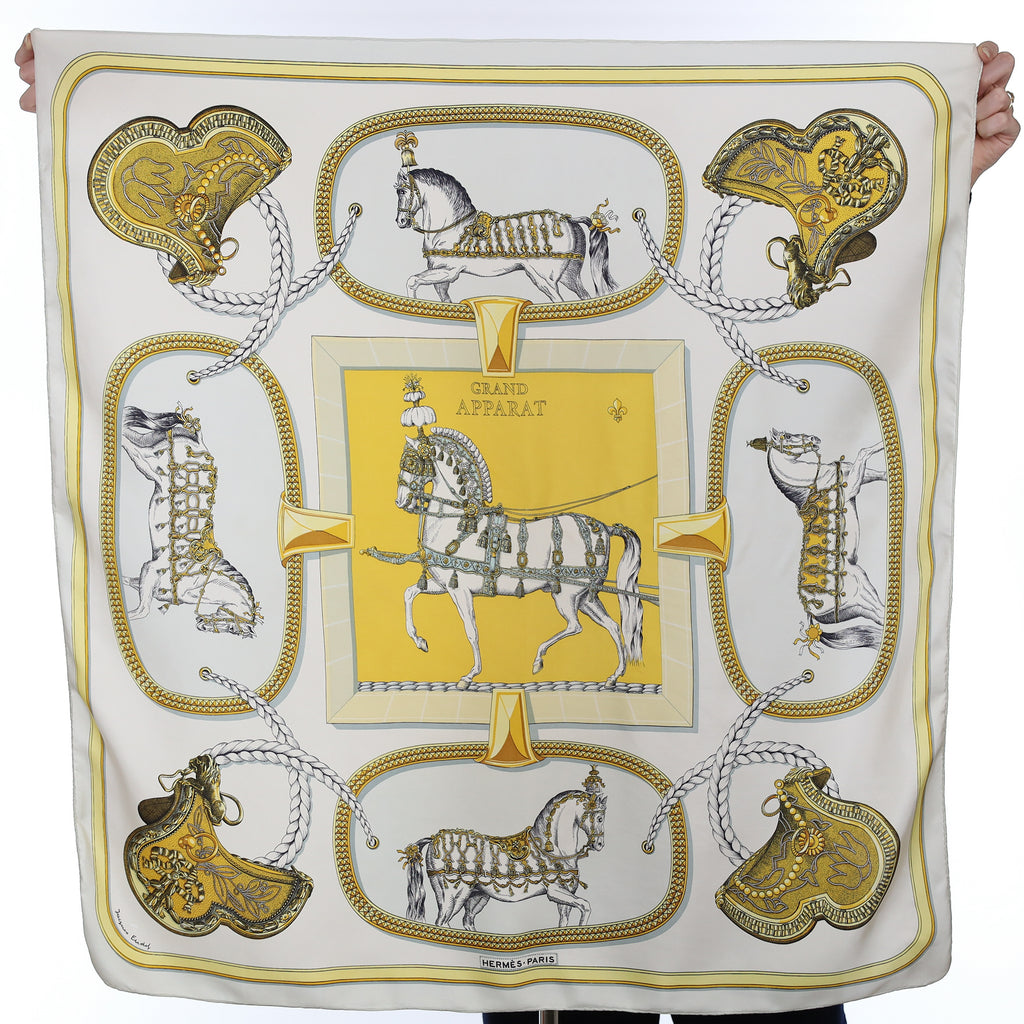 Hermès Grand Aparat Silk Scarf
