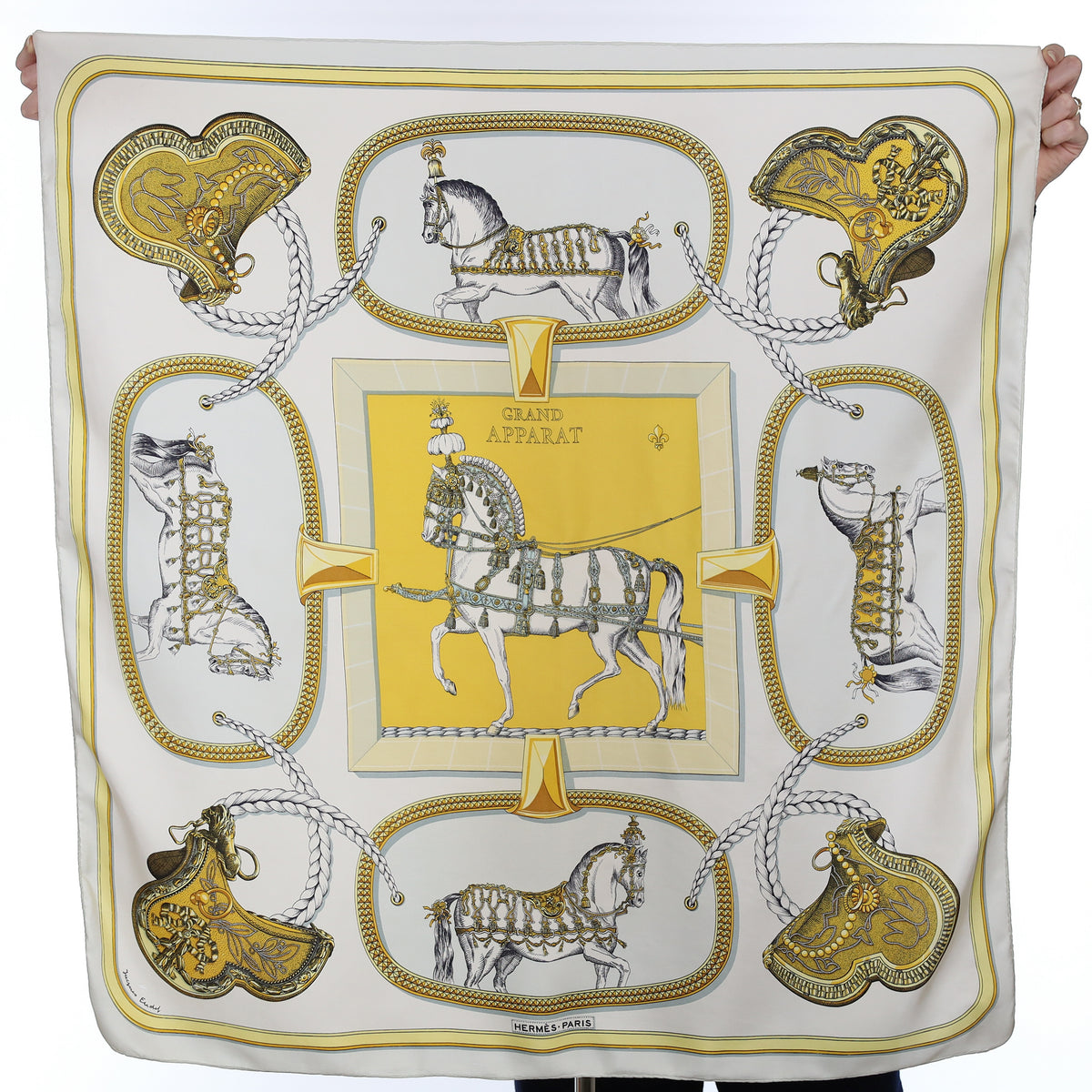 Hermès Grand Aparat Silk Scarf