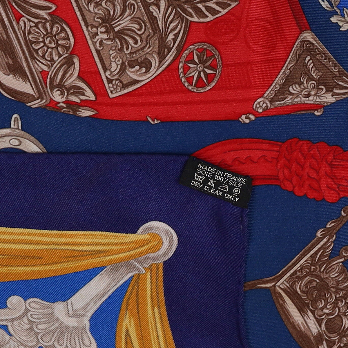 Hermès Etriers Silk Scarf
