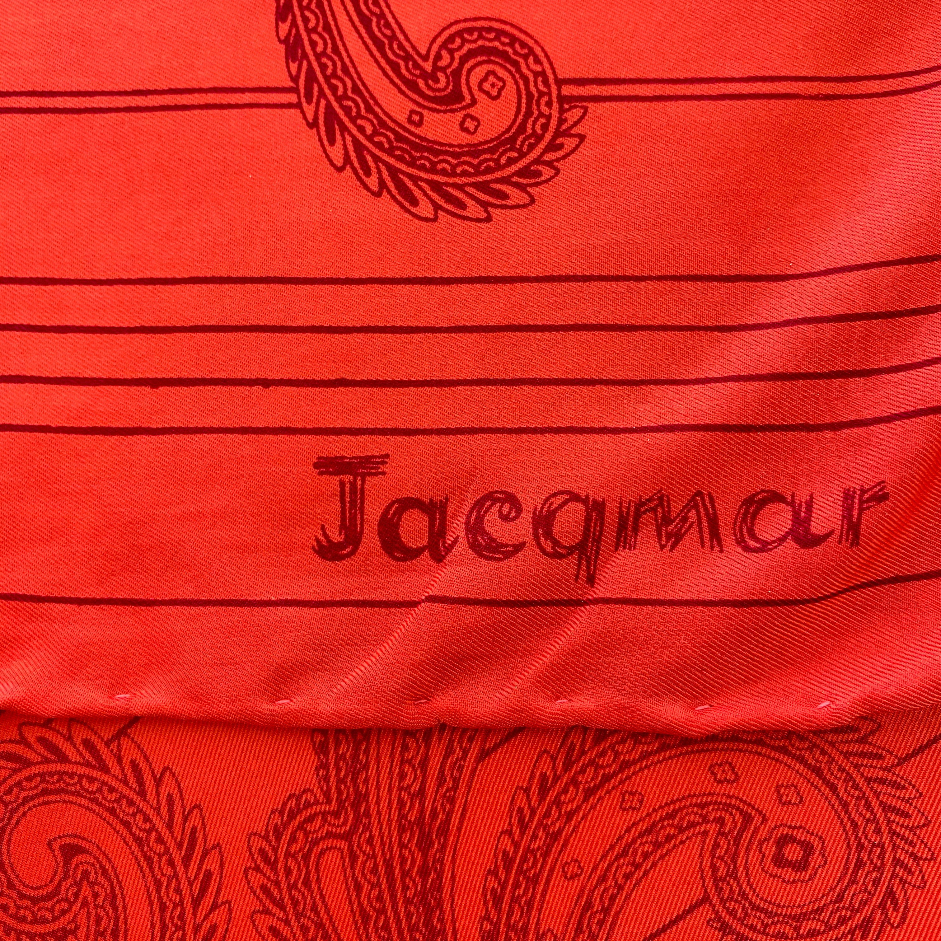 1970s Jacqmar Vintage Silk Scarf