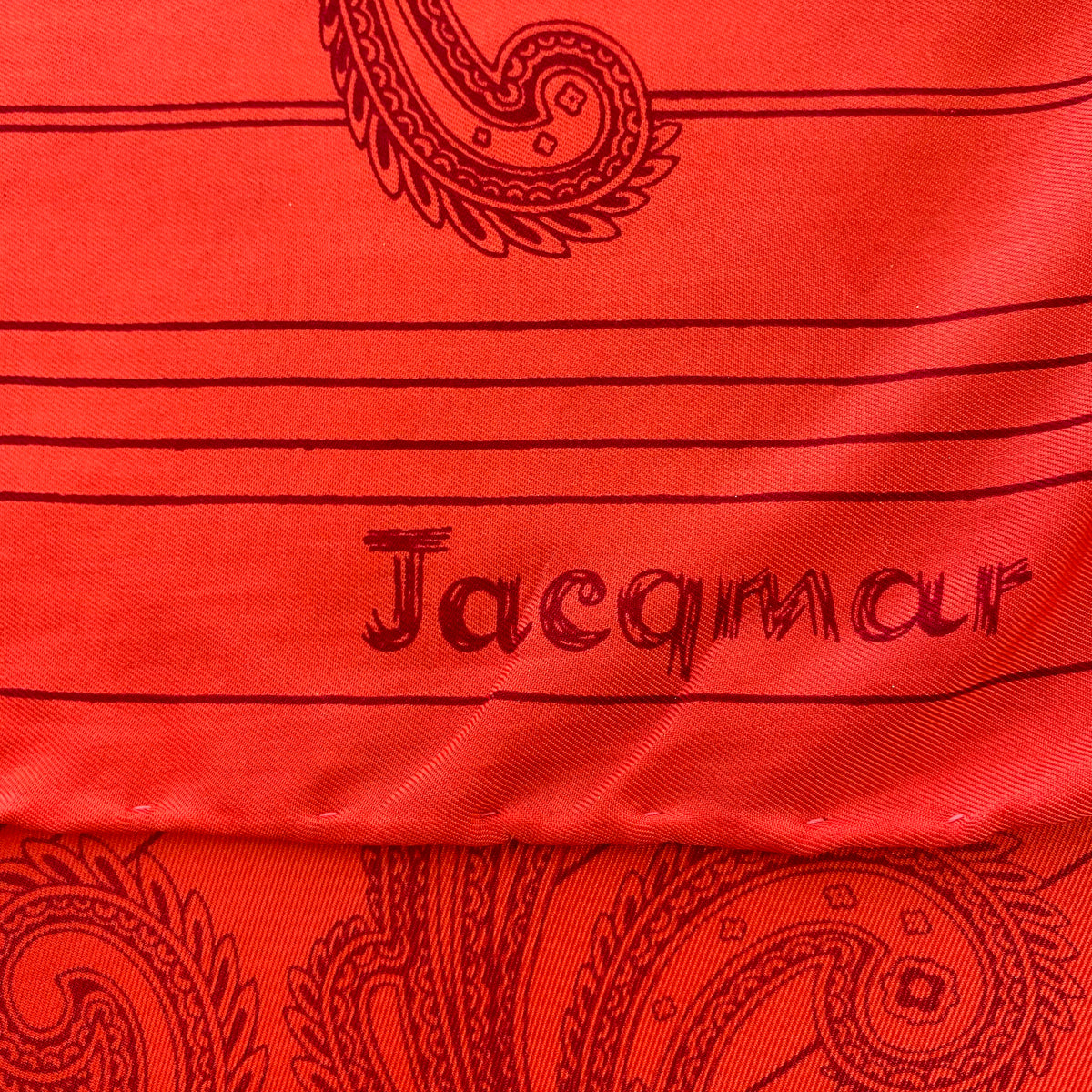 1970s Jacqmar Vintage Silk Scarf