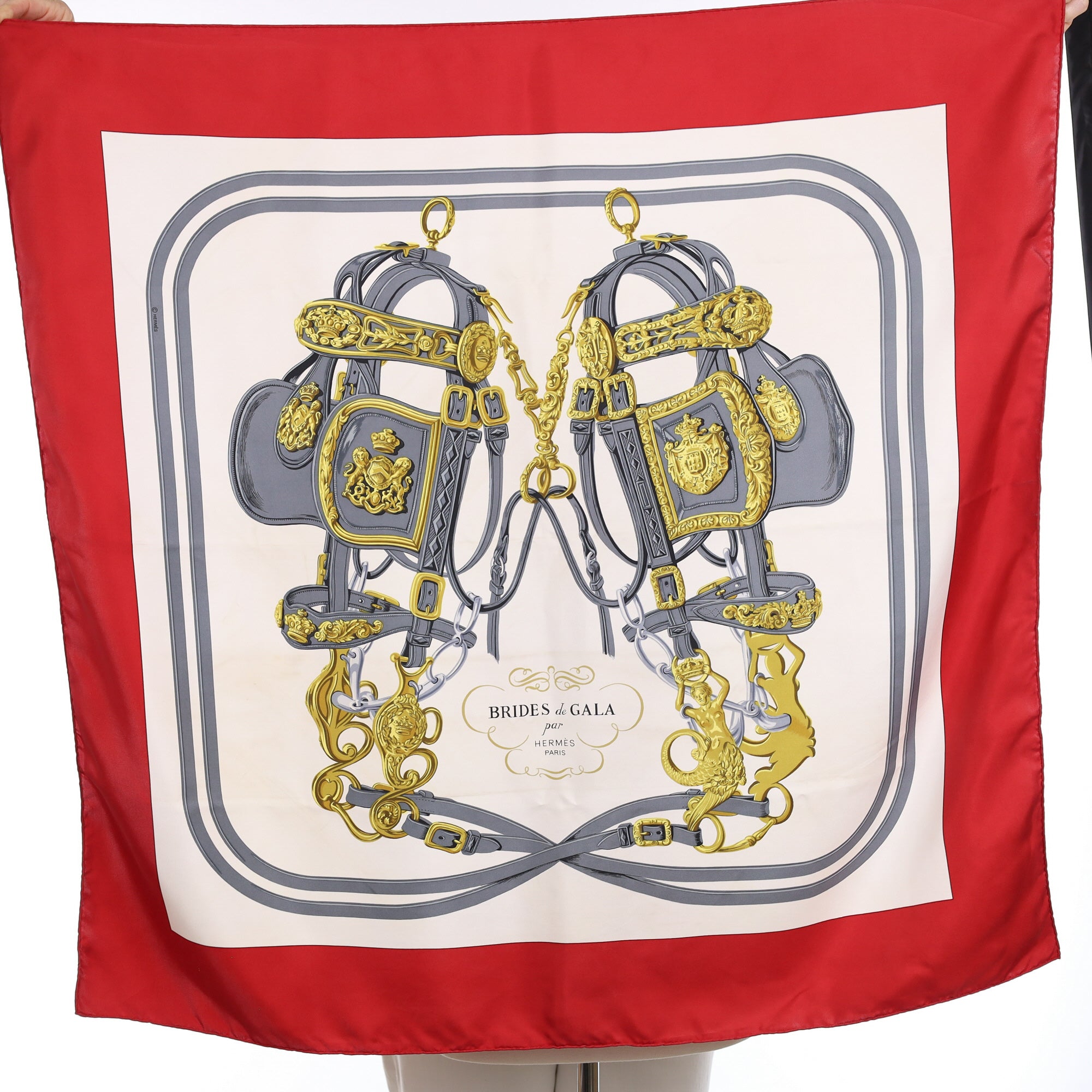 Hermès Brides de Gala Silk Scarf