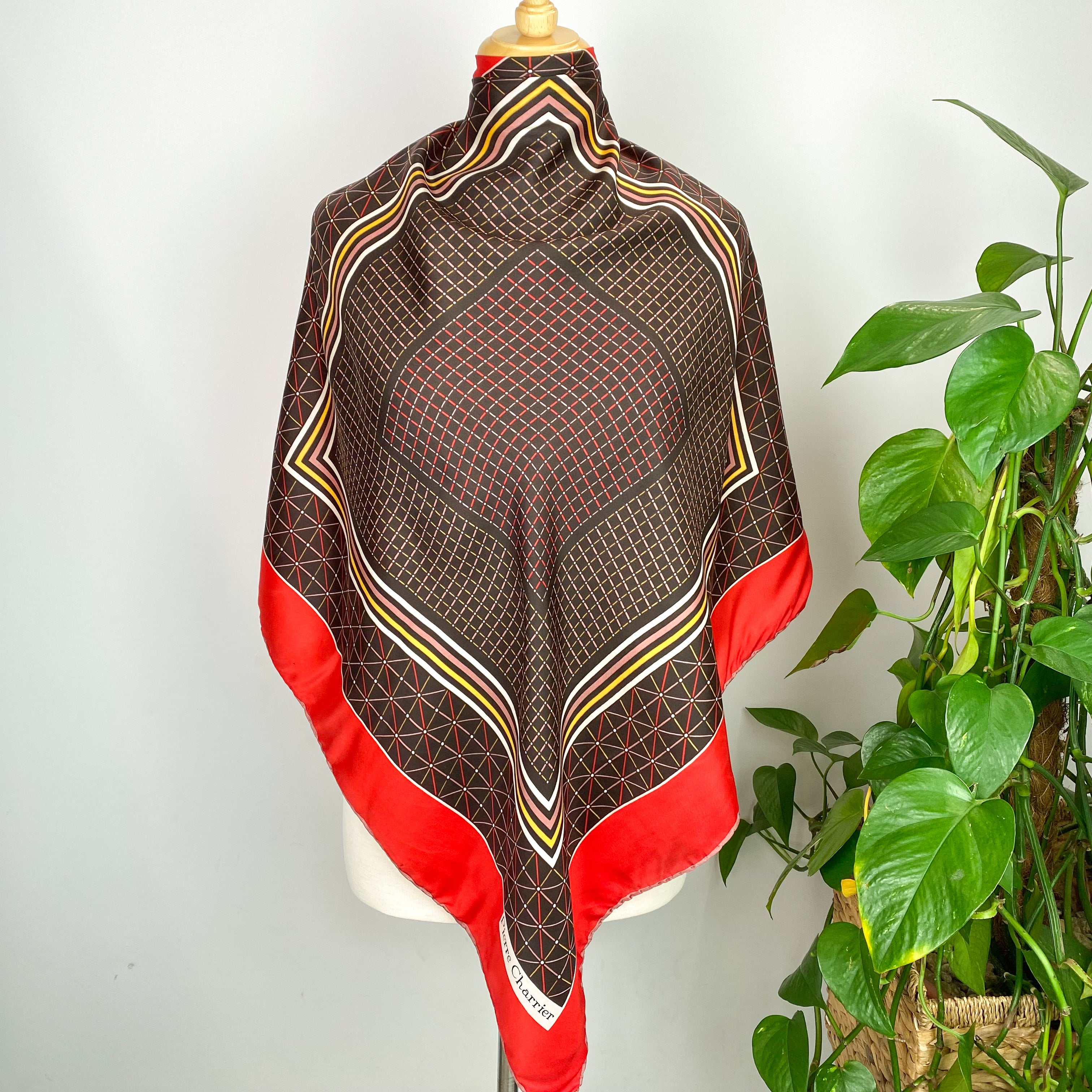 Pierre Charrier Silk Scarf