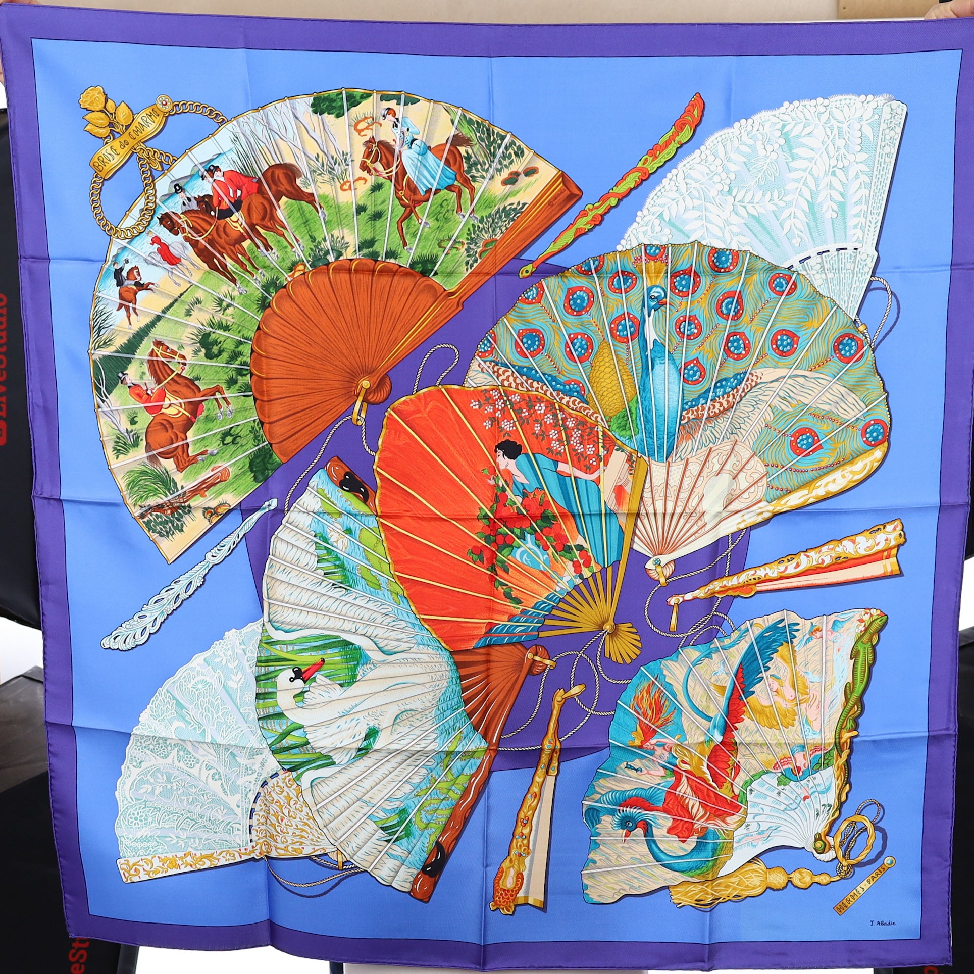 Brand New Hermès Brise de Charme Silk Scarf