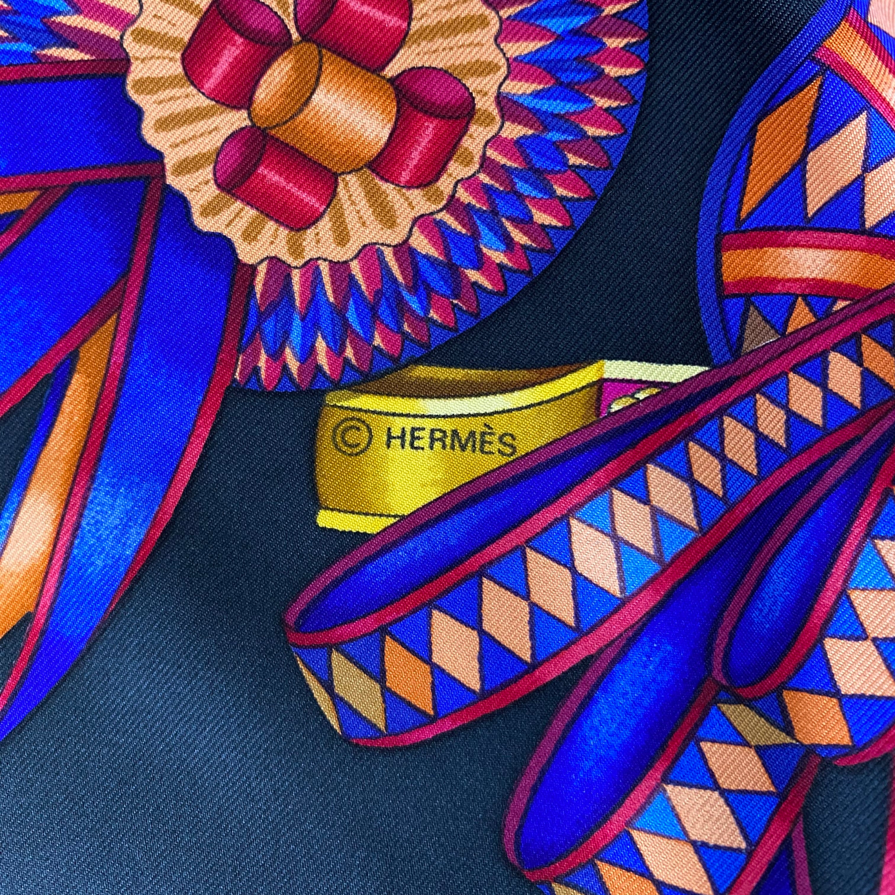 Hermès Les Rubans du Cheval Silk Scarf