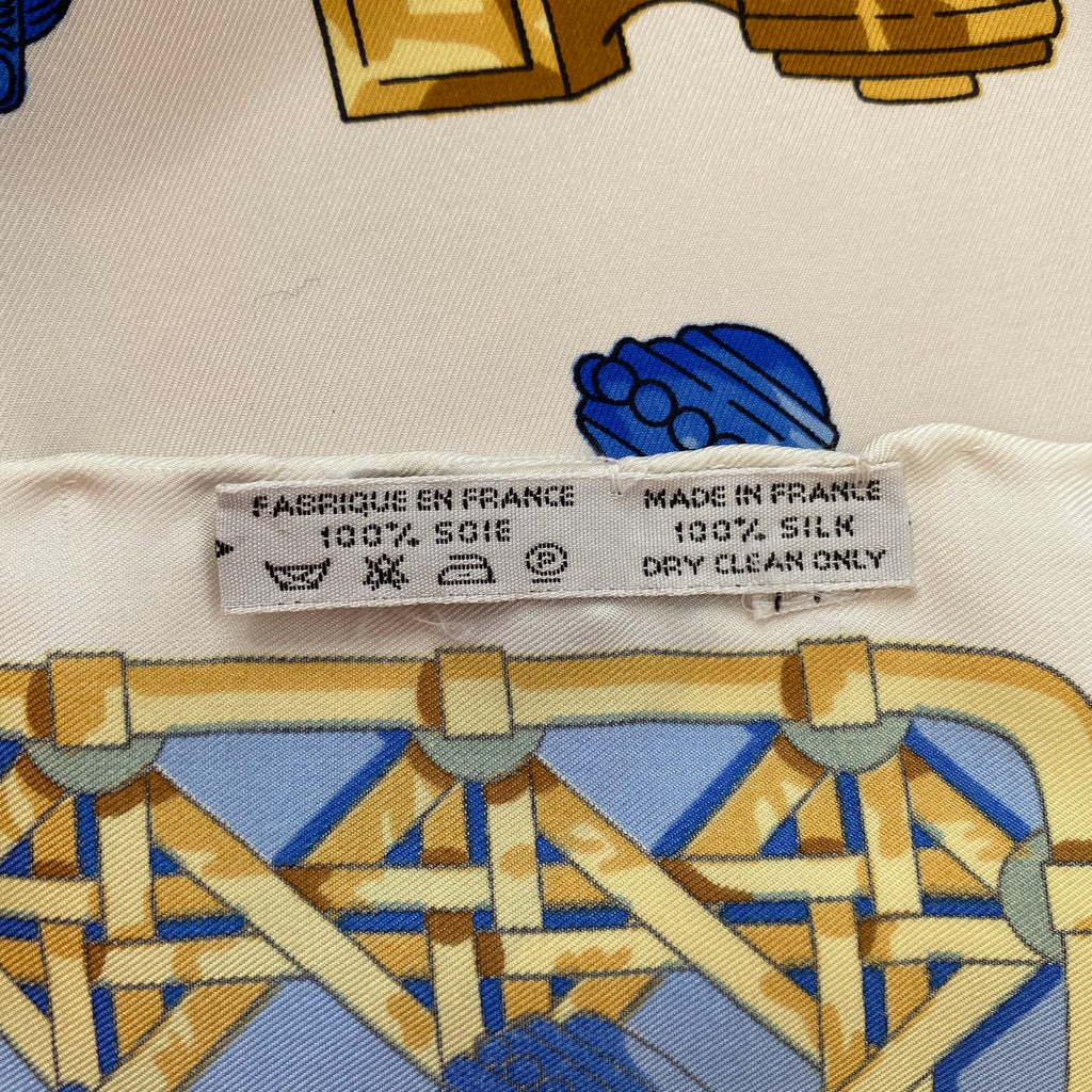 Hermès Feux de Route Silk Scarf