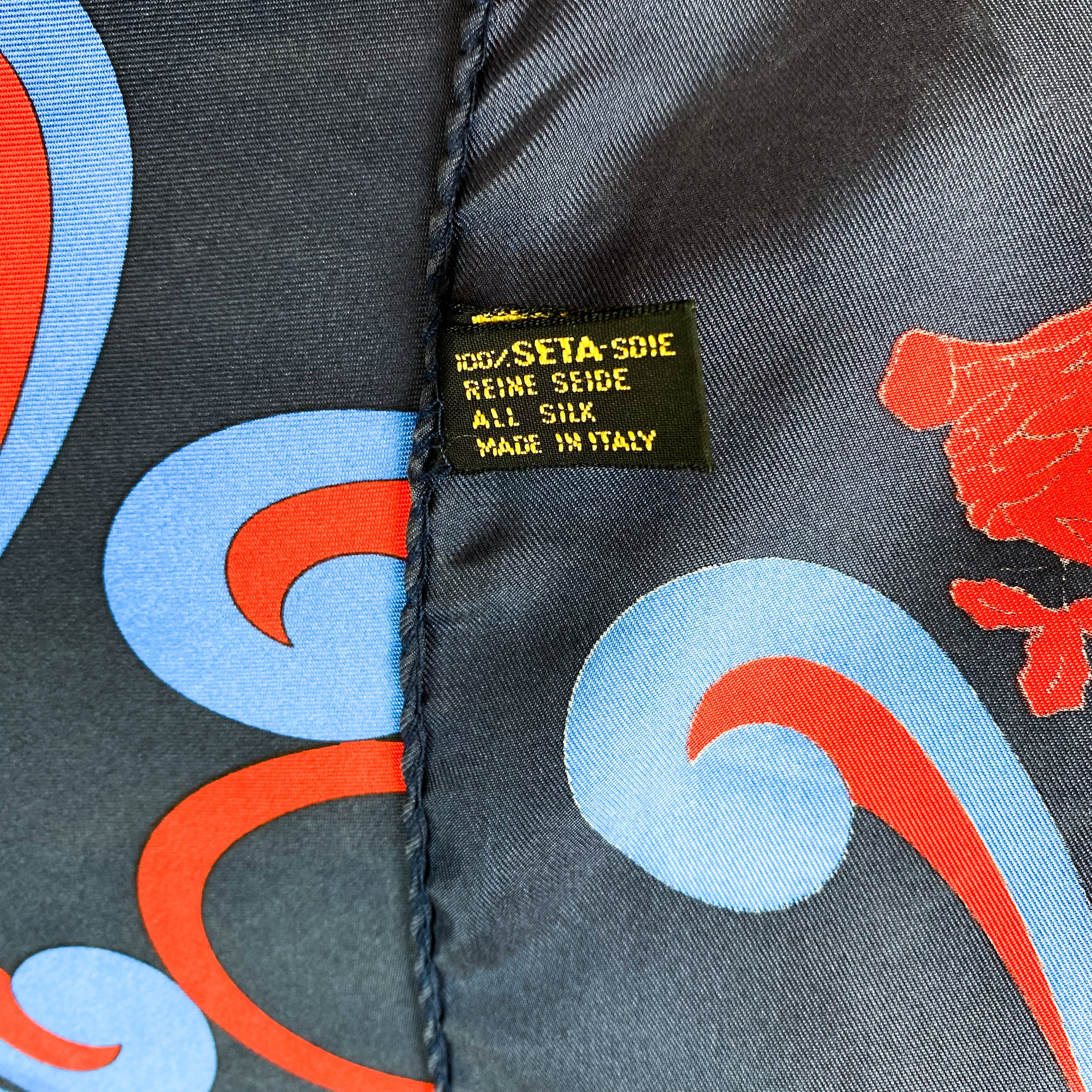 Italian Vintage Silk Scarf