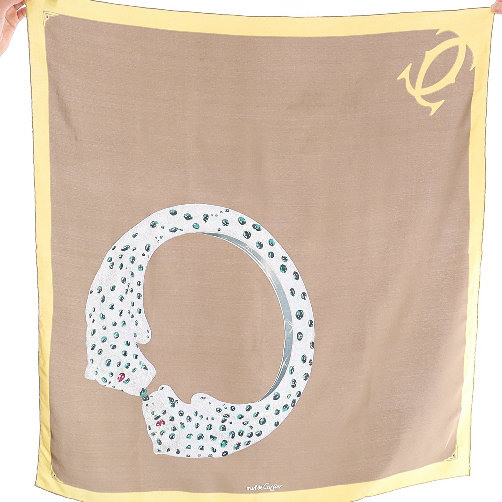 Boxed Must de Cartier Silk Scarf