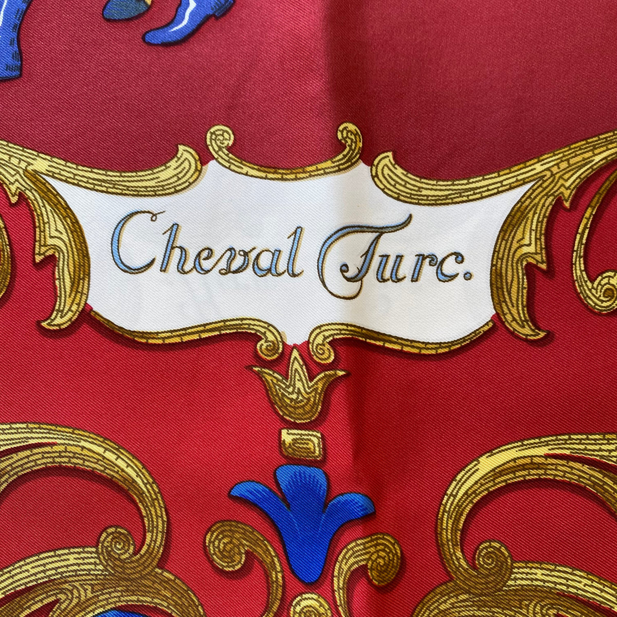Hermès Cheval Turc Silk Scarf