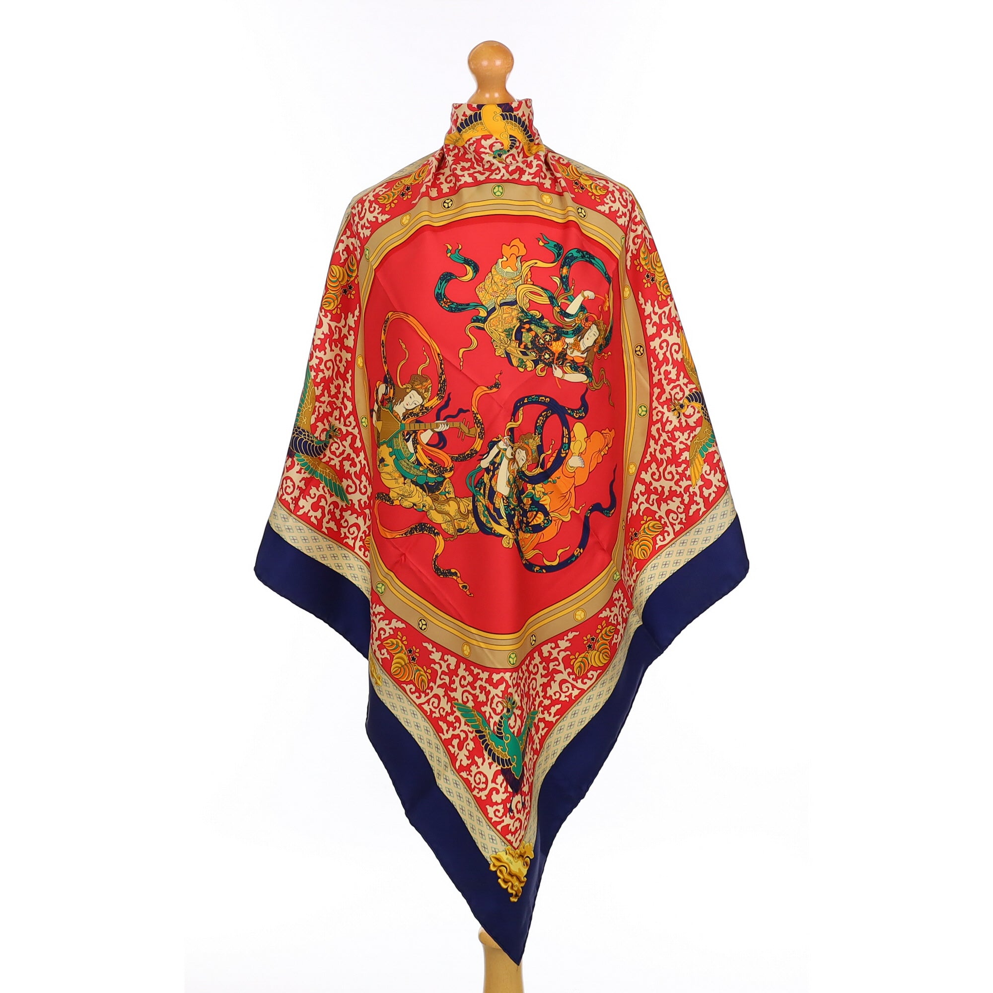 Hermès Nikko Silk Scarf Quite Rare