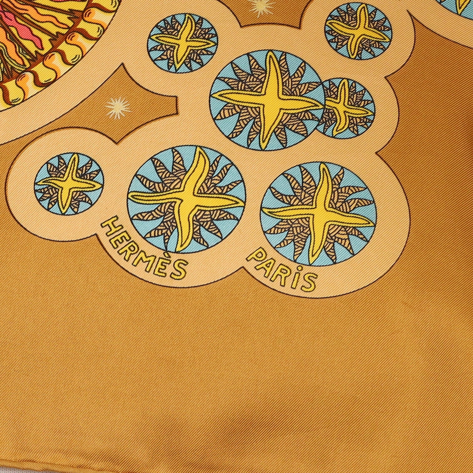 Hermès Le Roy Soleil Silk Scarf