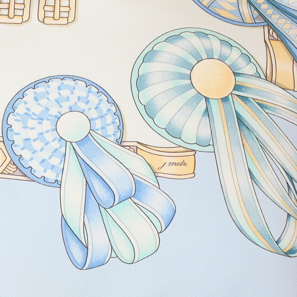 Hermès Les Rubans du Cheval Silk Scarf