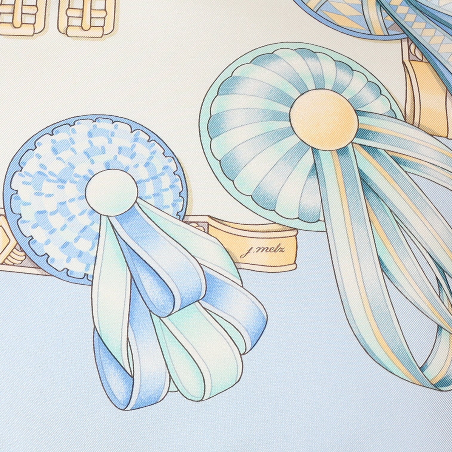 Hermès Les Rubans du Cheval Silk Scarf